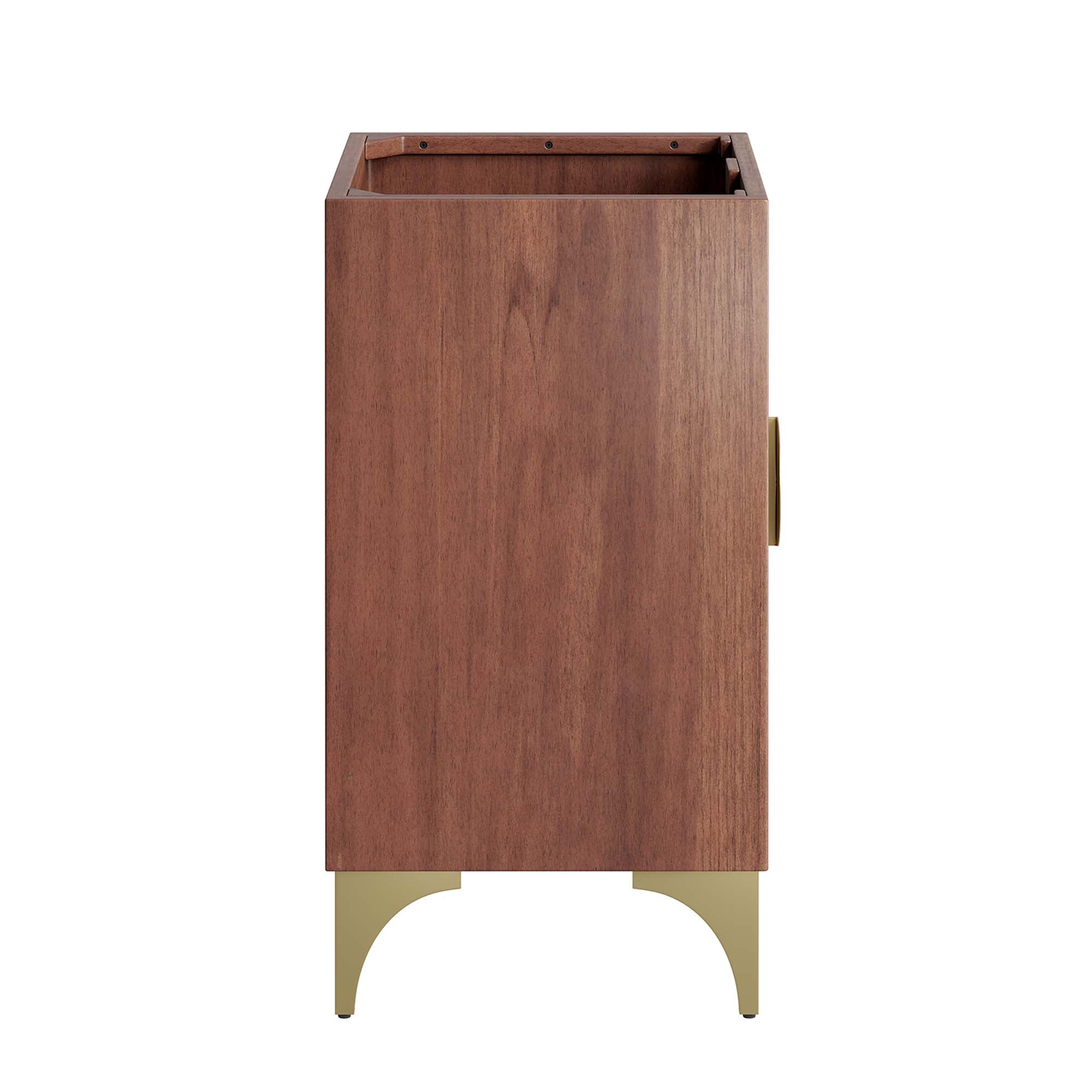 Daylight 24" Bathroom Vanity Cabinet, Walnut