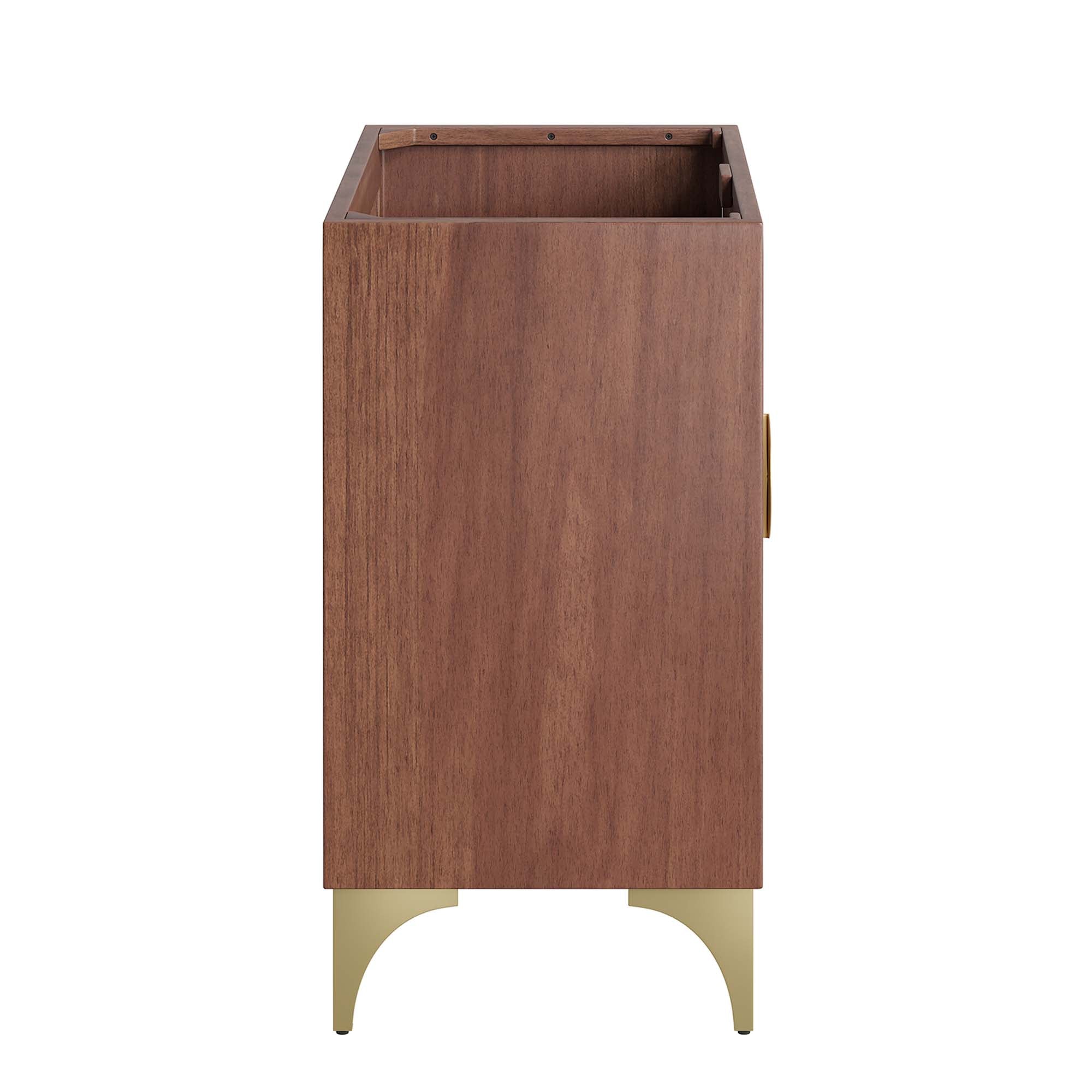 Daylight 36" Bathroom Vanity Cabinet, Walnut