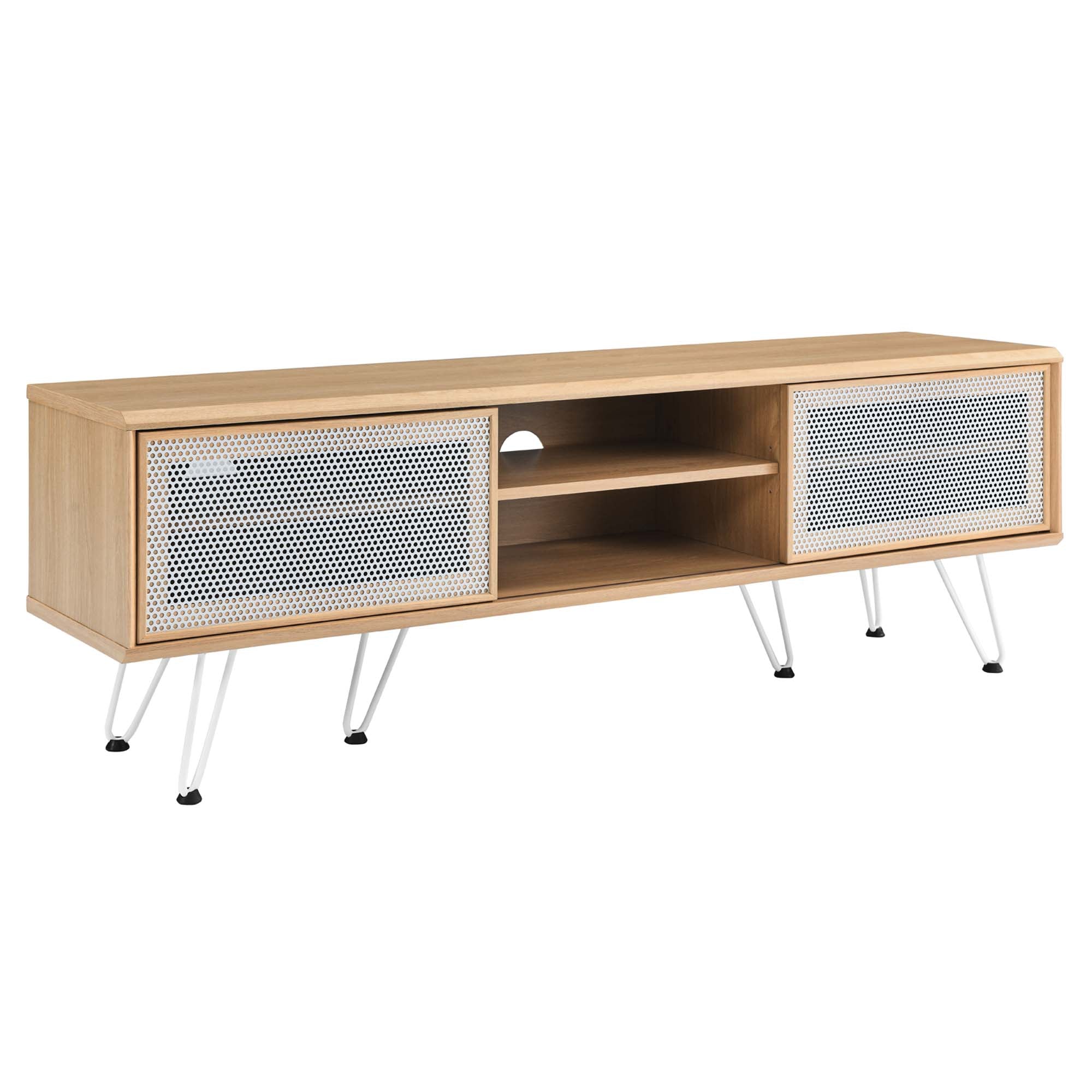 Nomad 59" TV Stand, Oak