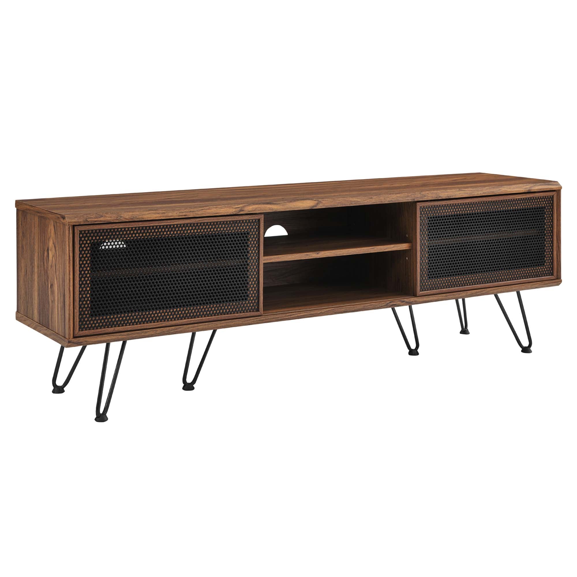 Nomad 59" TV Stand, Walnut