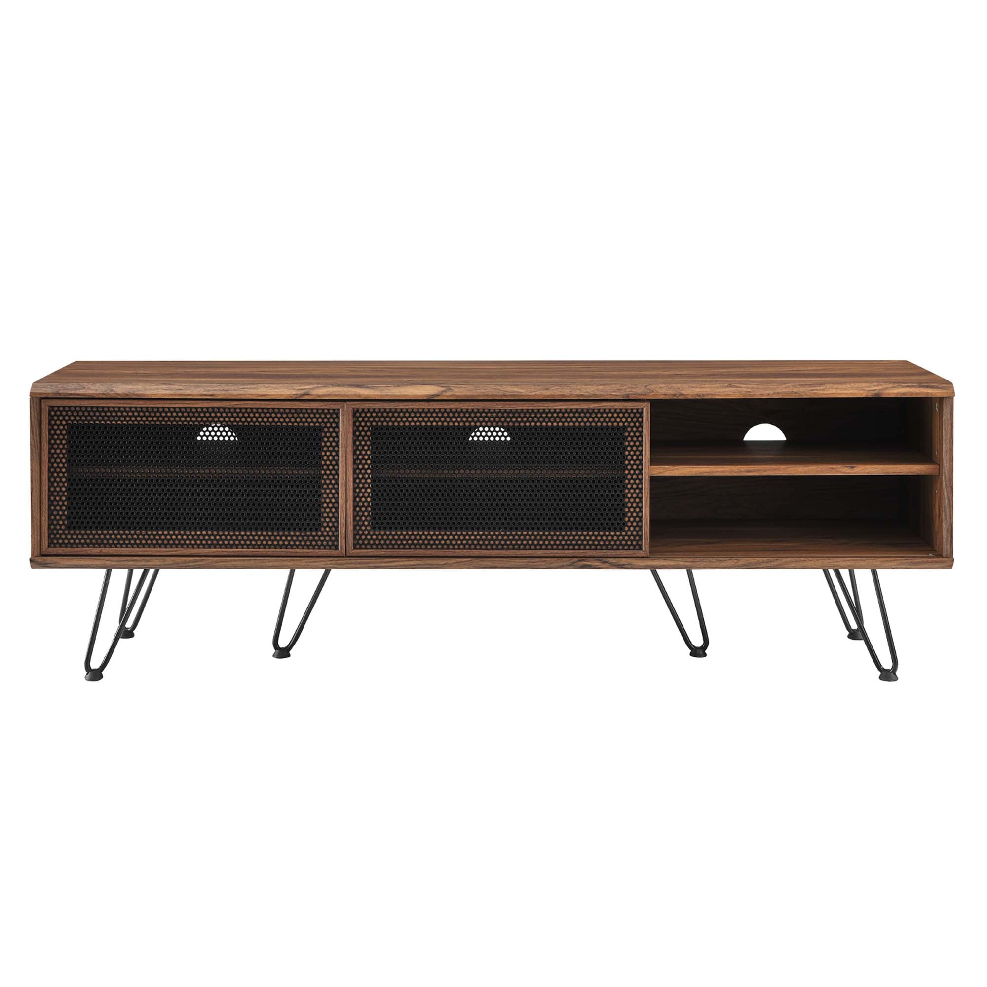 Nomad 59" TV Stand, Walnut