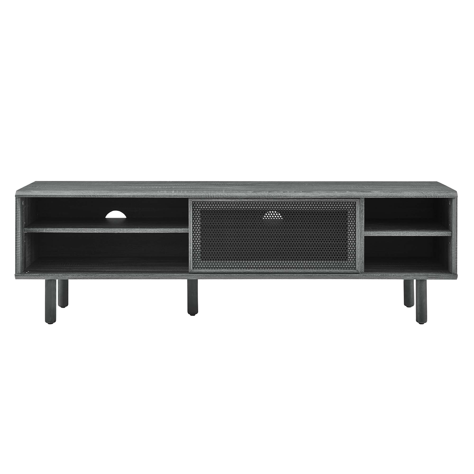 Kurtis 60" TV Stand, Charcoal
