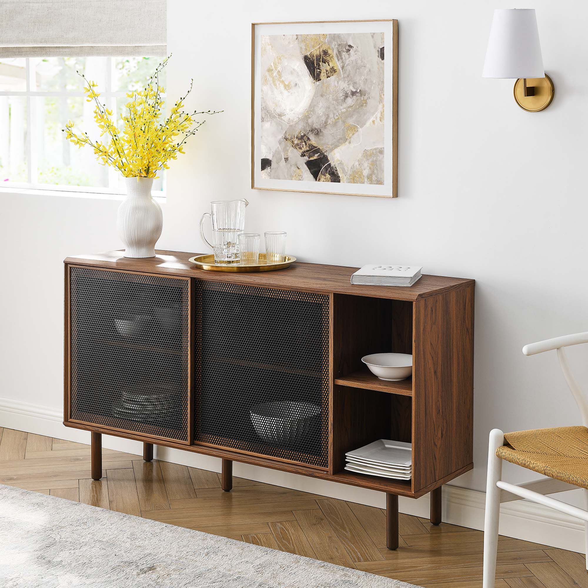 Kurtis 59" Sideboard, Walnut