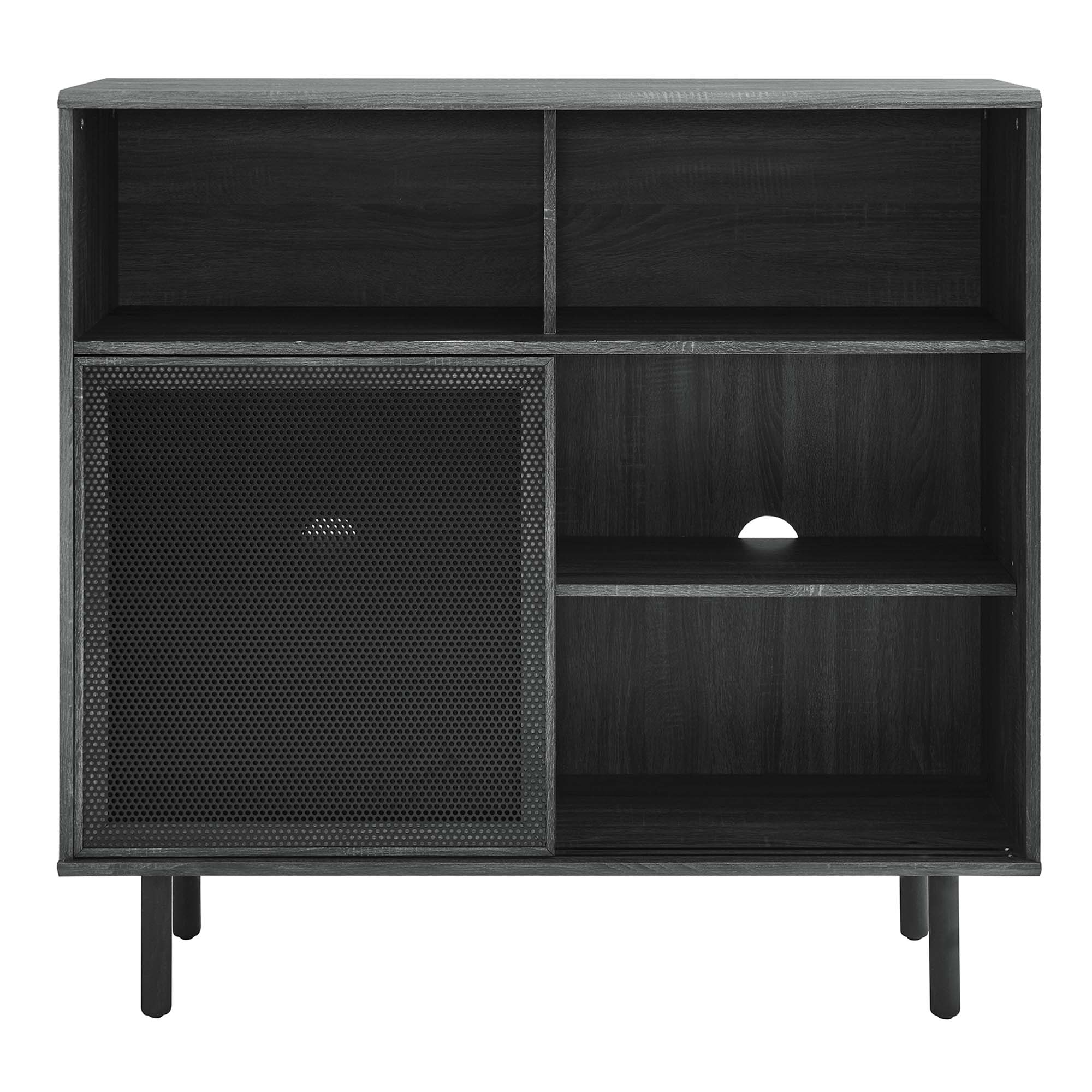 Kurtis 47" Display Cabinet, Charcoal