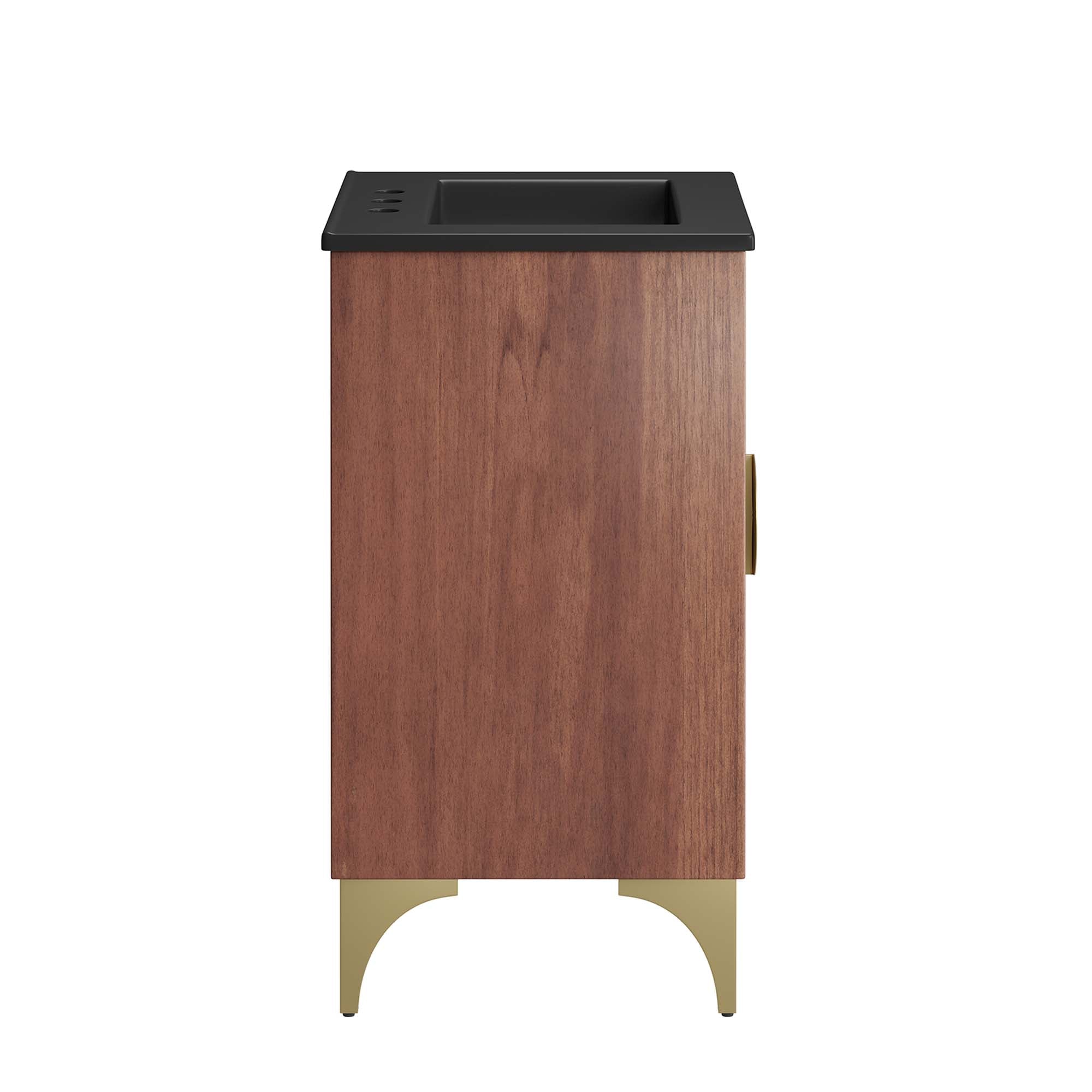 Daylight 24" Bathroom Vanity, Black Walnut
