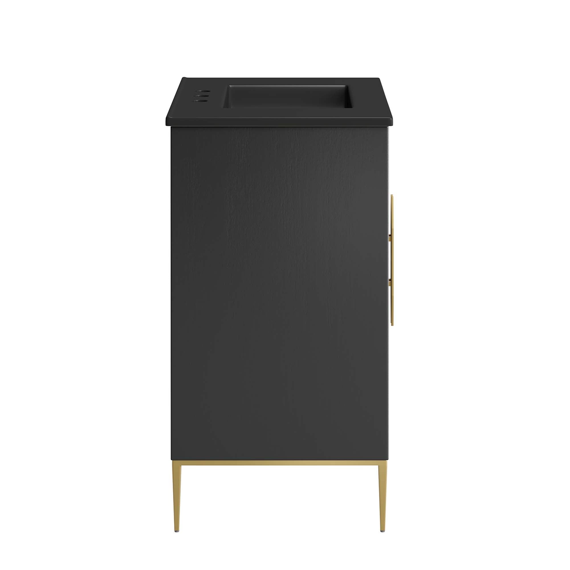 Awaken 30" Bathroom Vanity, Black Black