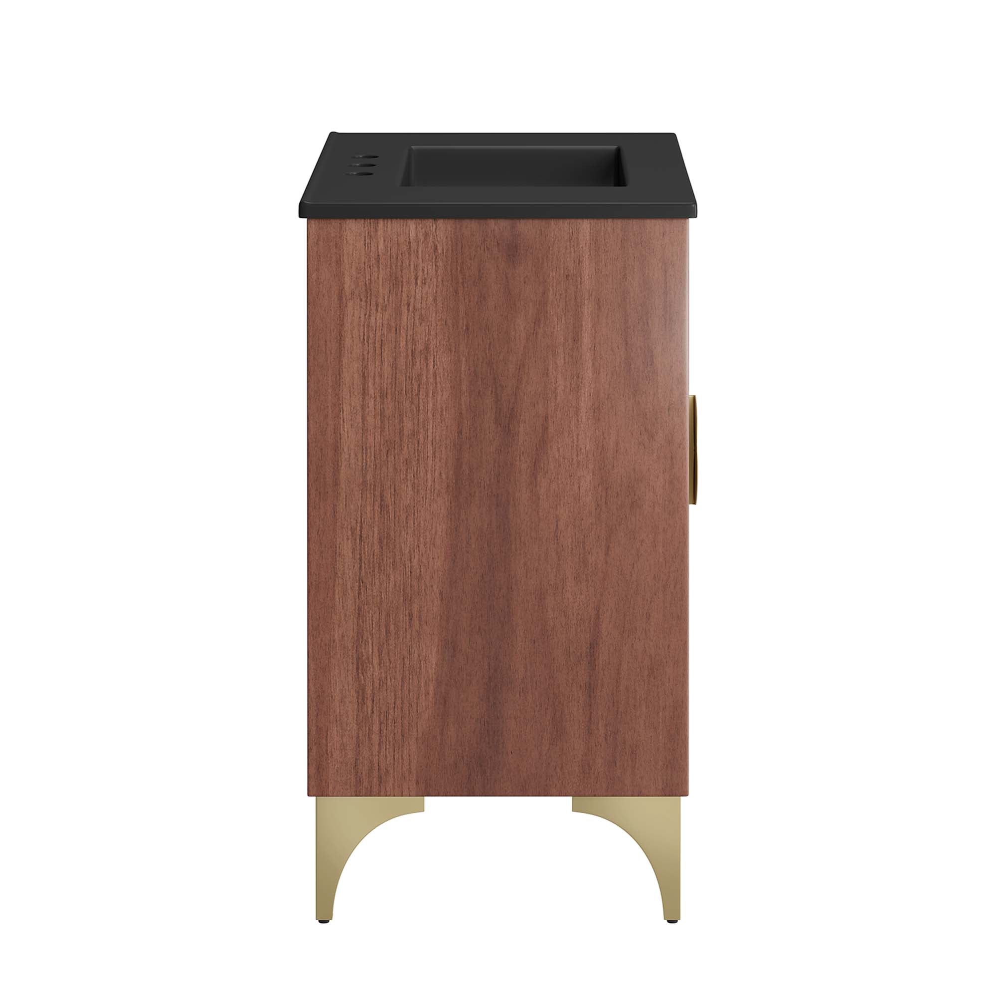 Daylight 30" Bathroom Vanity, Black Walnut