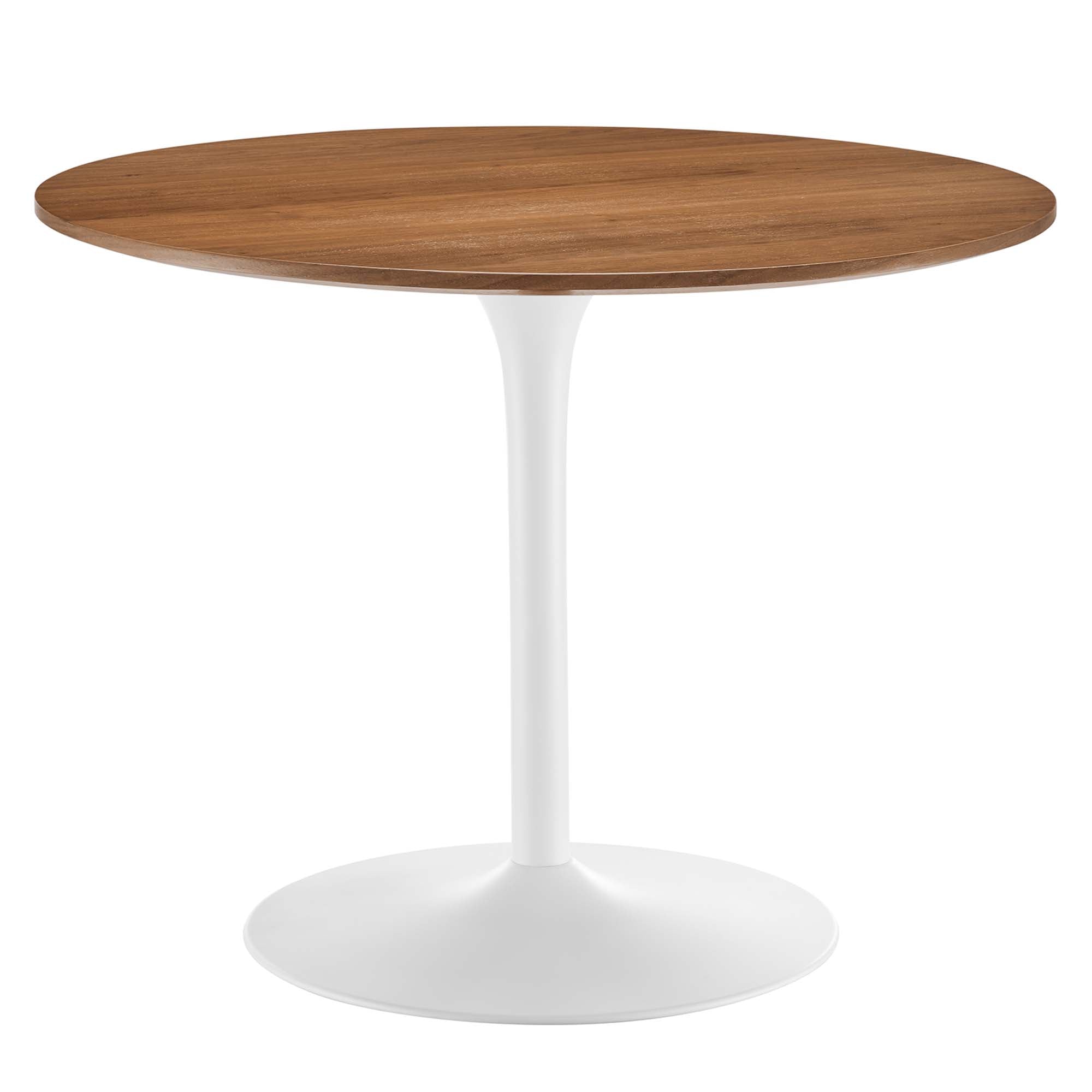 Pursuit 40" Dining Table, Walnut White