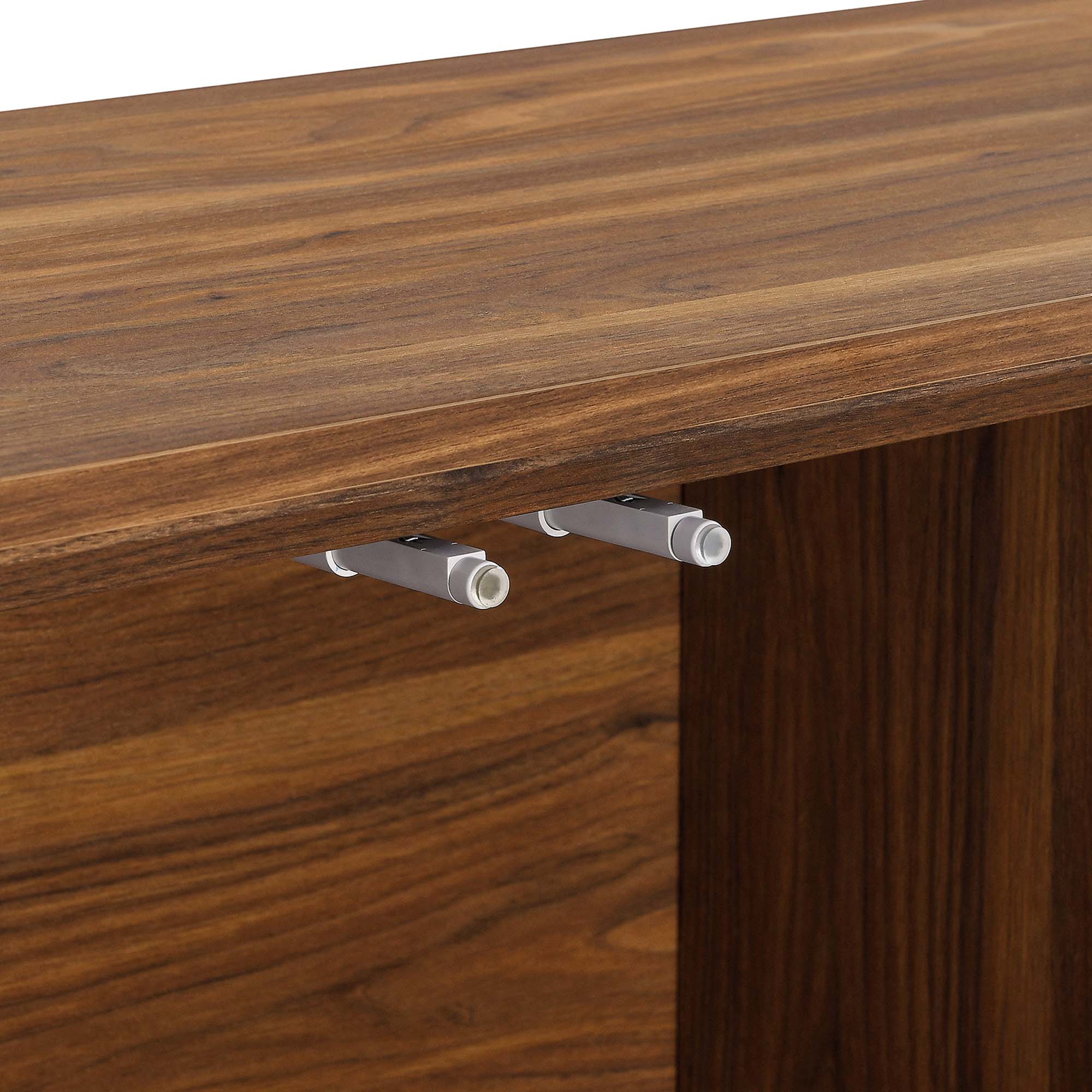 Harper Chevron Sideboard, Walnut