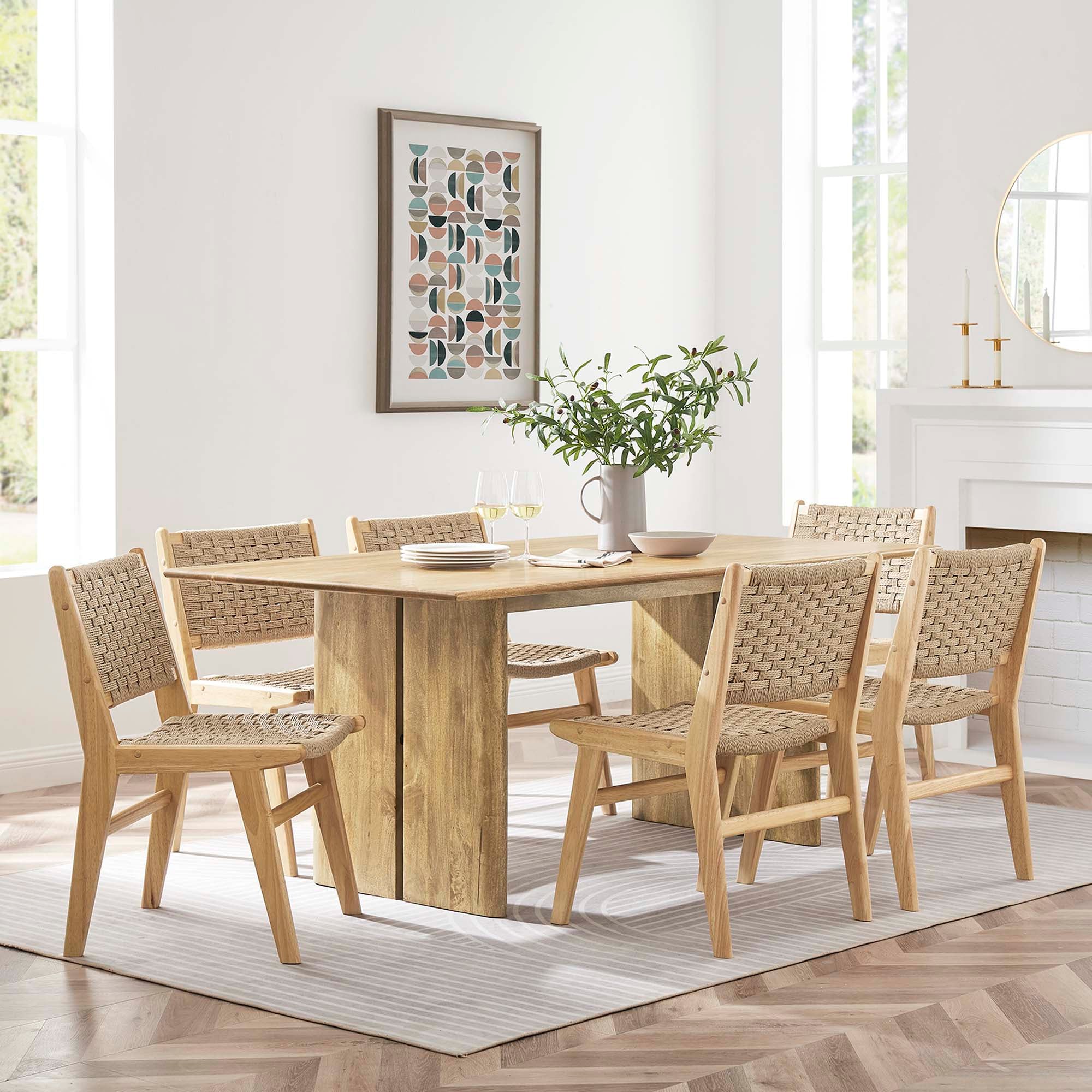 Amistad 72" Dining Table, Oak