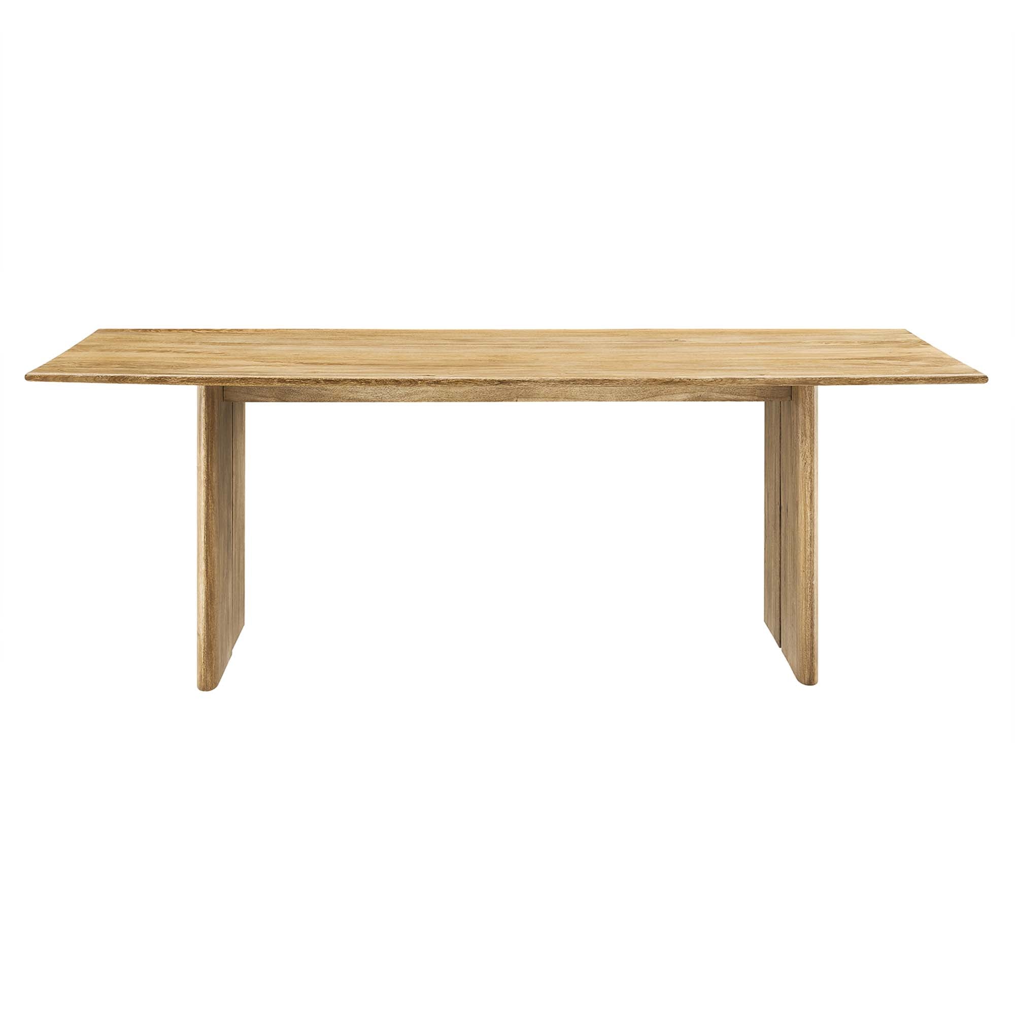 Amistad 86" Wood Dining Table, Oak