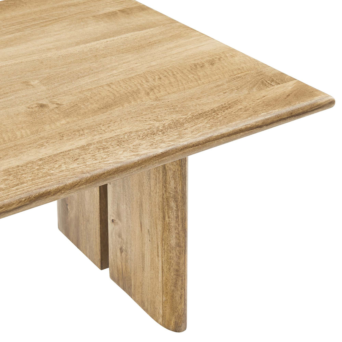 Amistad Wood Coffee Table, Oak
