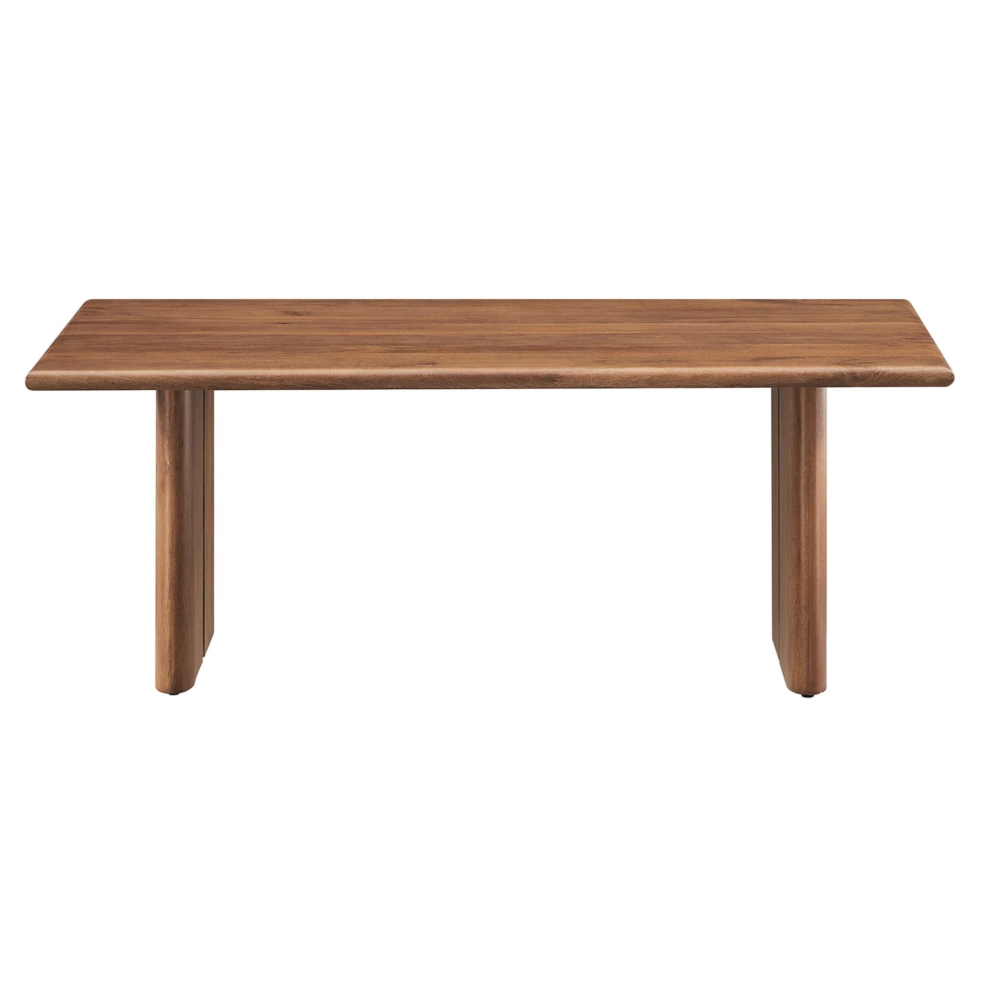Amistad Wood Coffee Table, Walnut