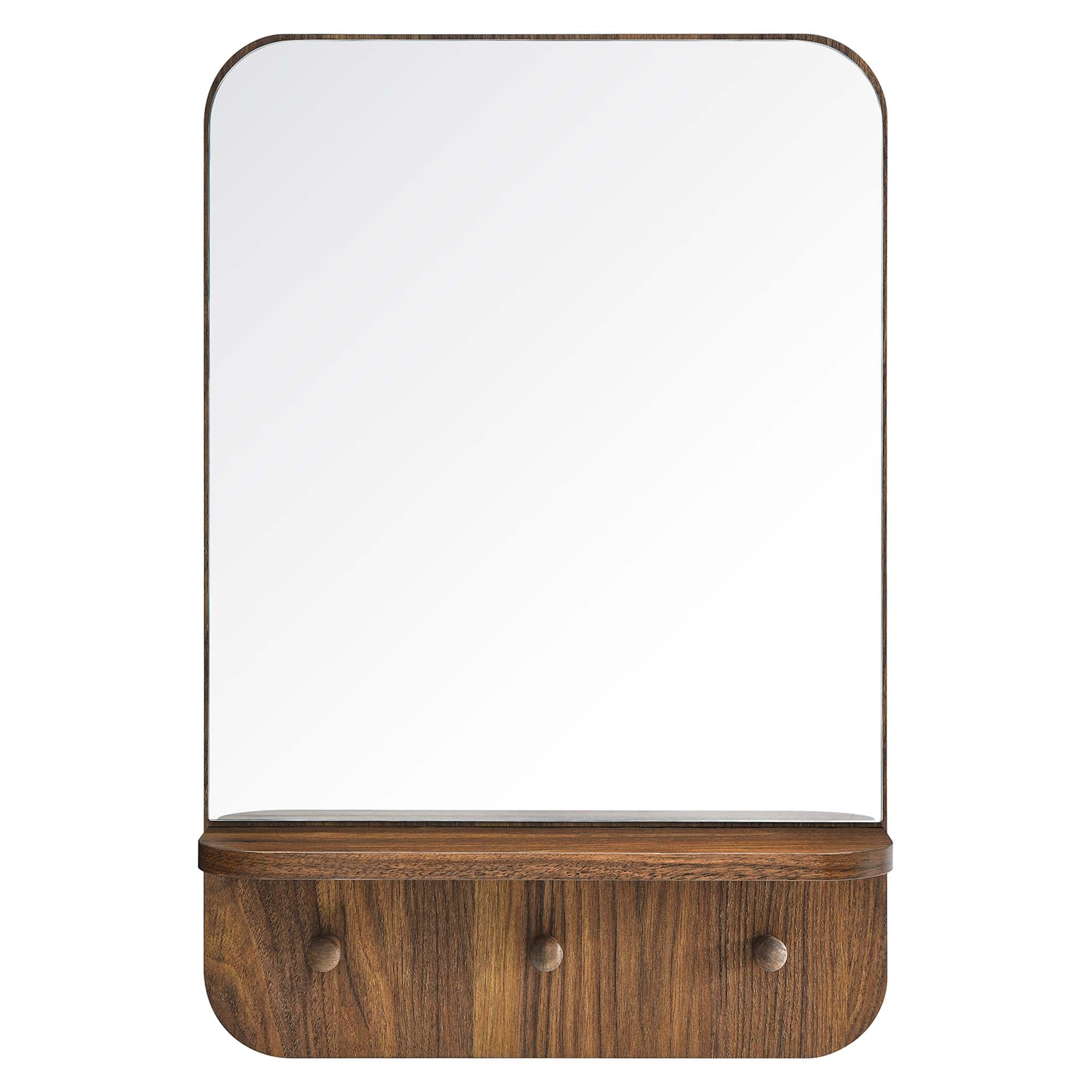 Lumina Mirror, Walnut