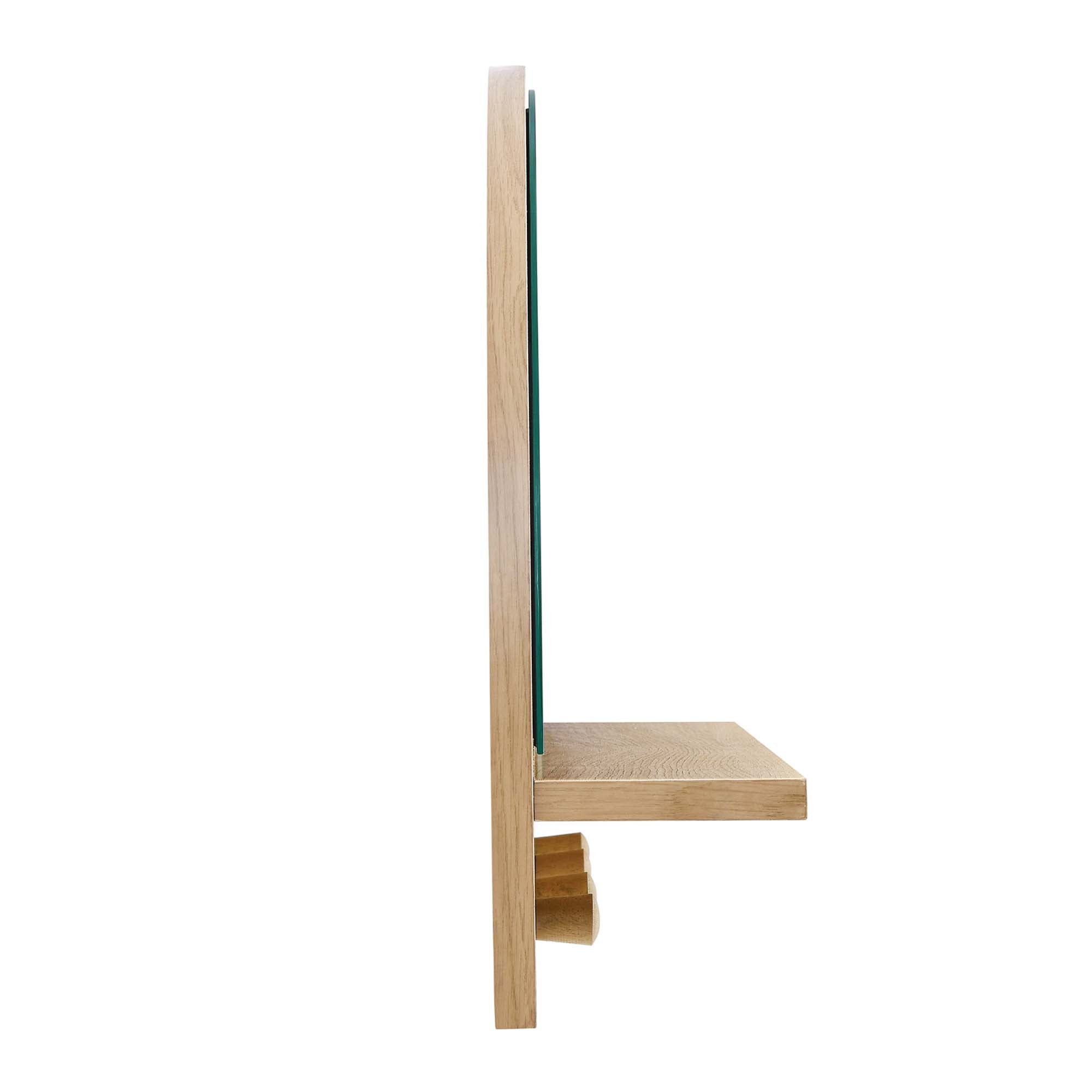 Moonbeam Arched Mirror, Oak