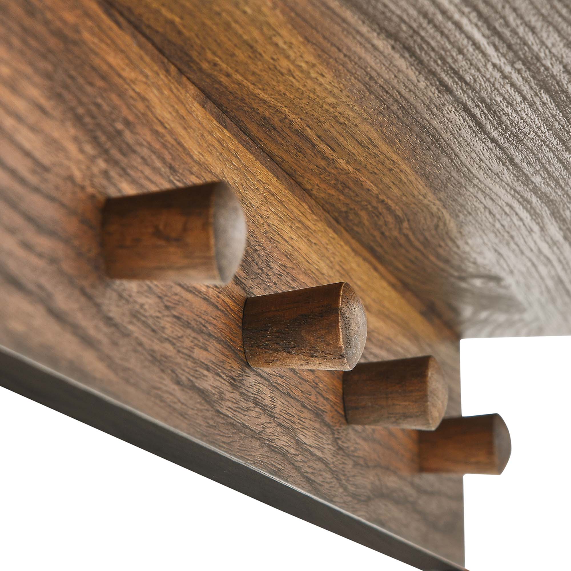 Moonbeam Arched Mirror, Walnut