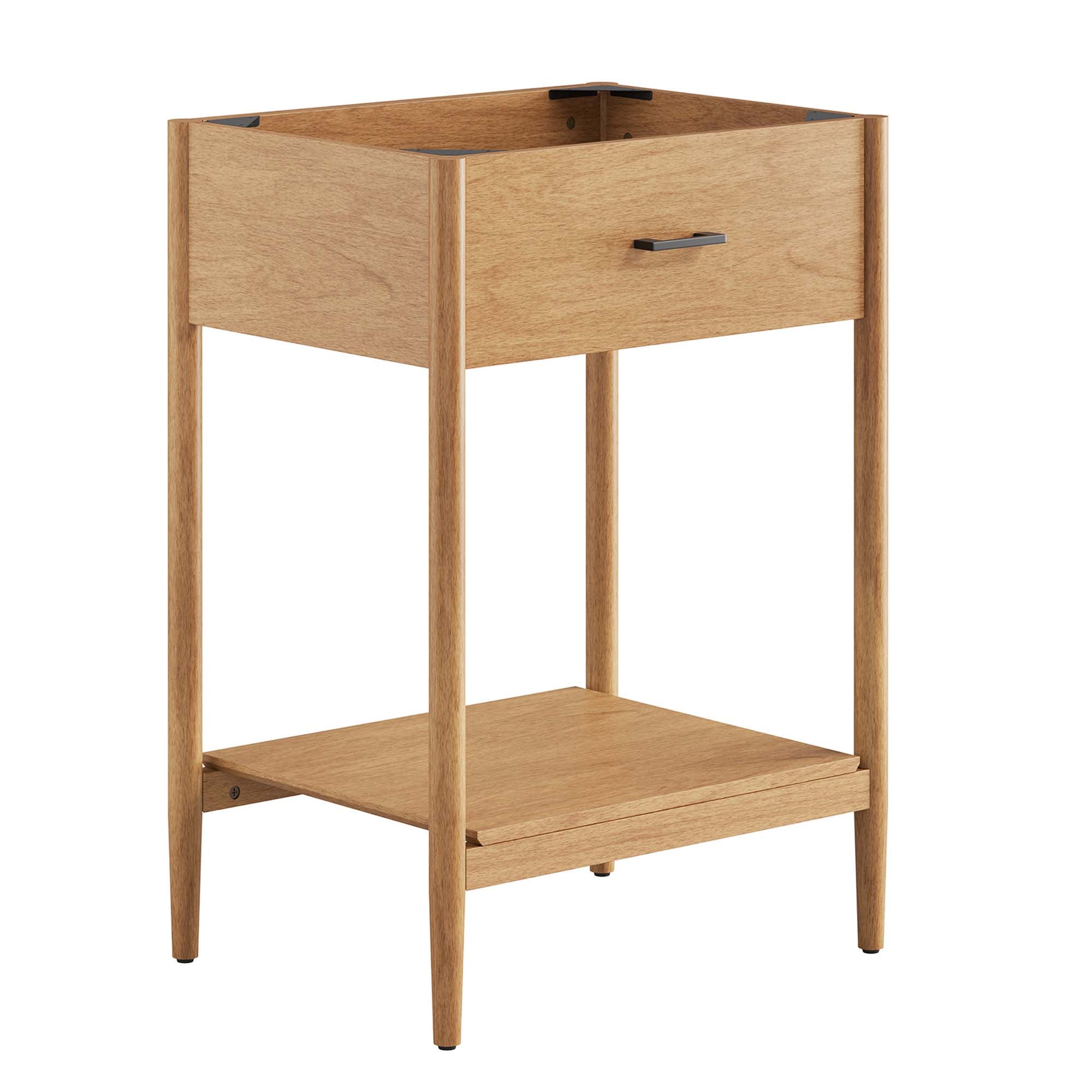 Zaire 24" Bathroom Vanity Cabinet (Sink Basin Not Included), Natural