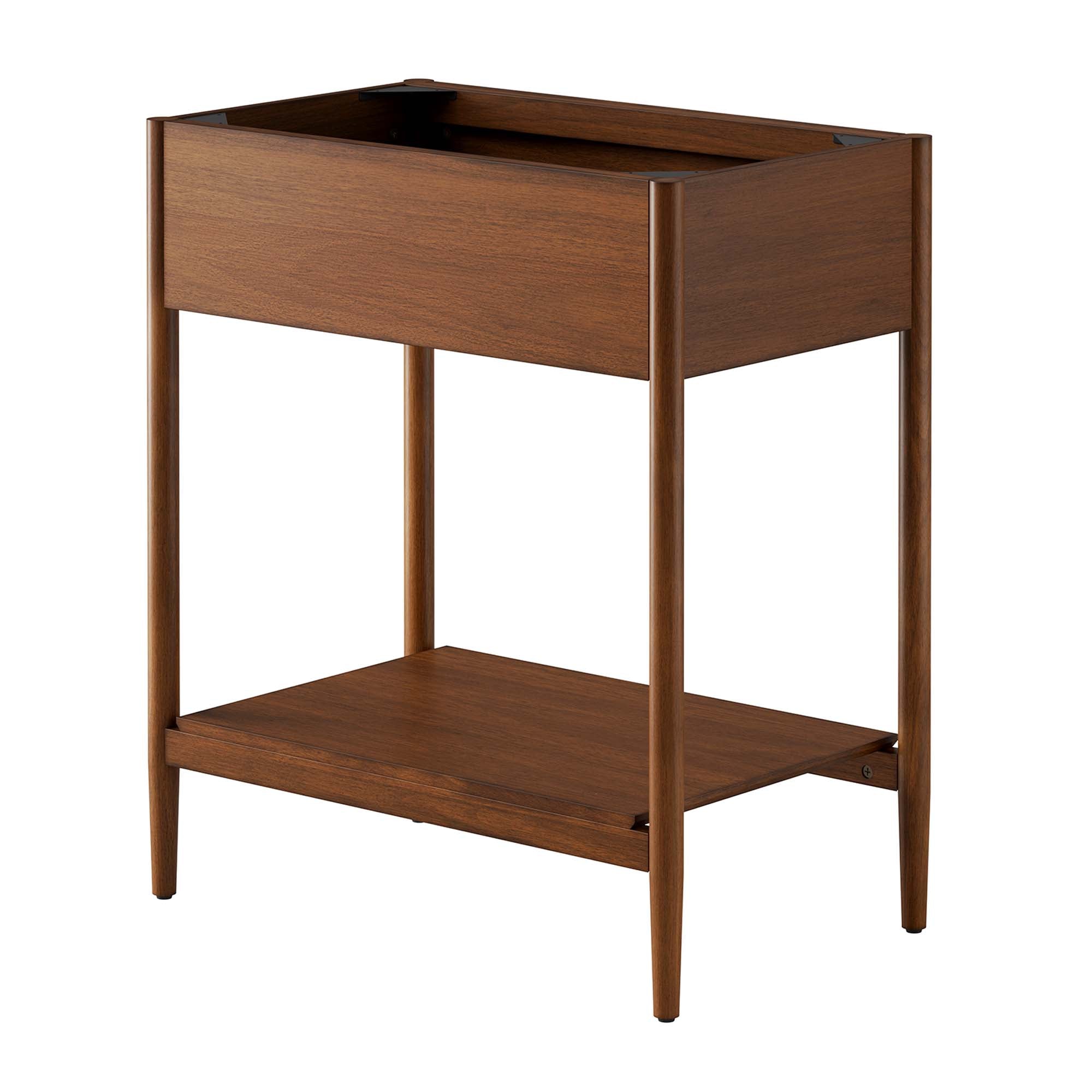 Zaire 30" Bathroom Vanity Cabinet (Sink Basin Not Included), Walnut