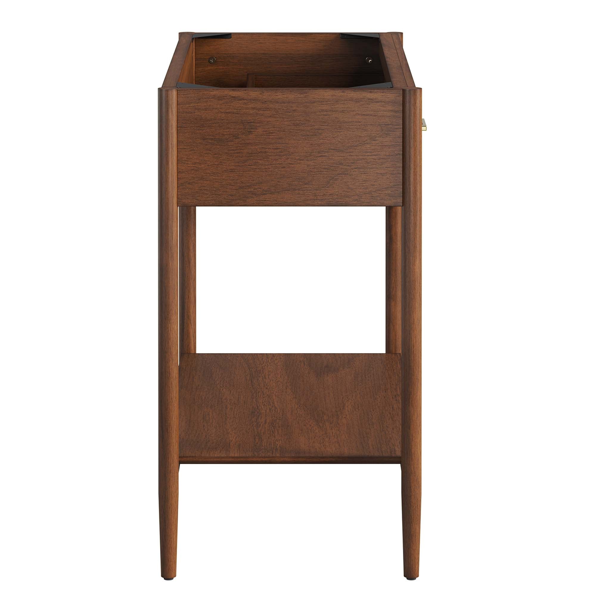 Zaire 36" Bathroom Vanity Cabinet (Sink Basin Not Included), Walnut