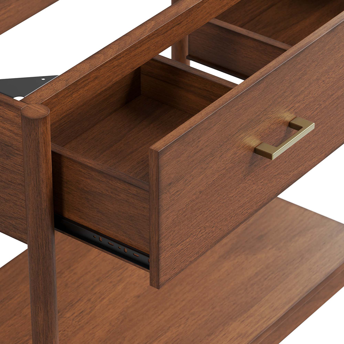 Zaire 36" Bathroom Vanity Cabinet (Sink Basin Not Included), Walnut