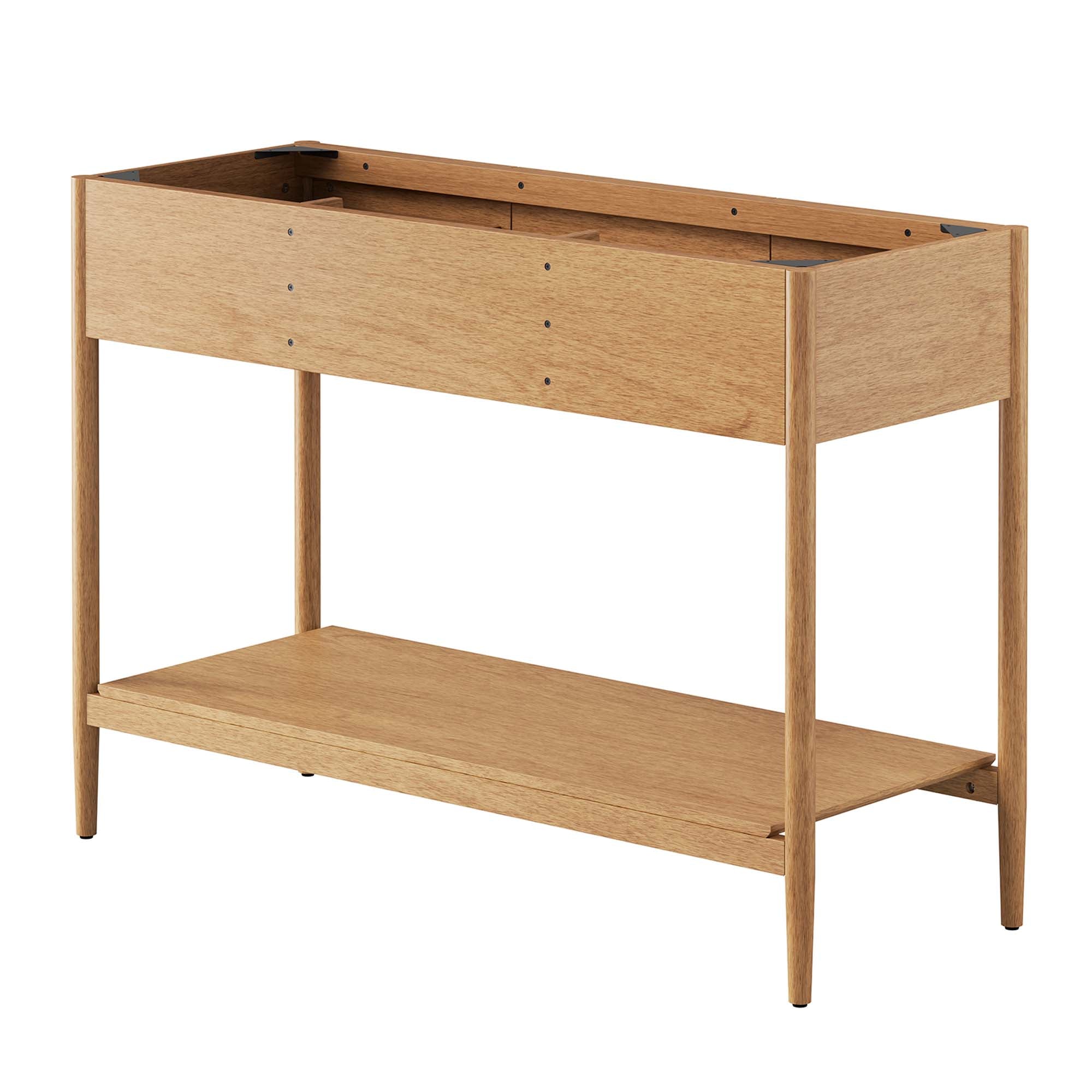Zaire 48" Single Sink Compatible Bathroom Vanity Cabinet (Sink Basin Not Included), Natural