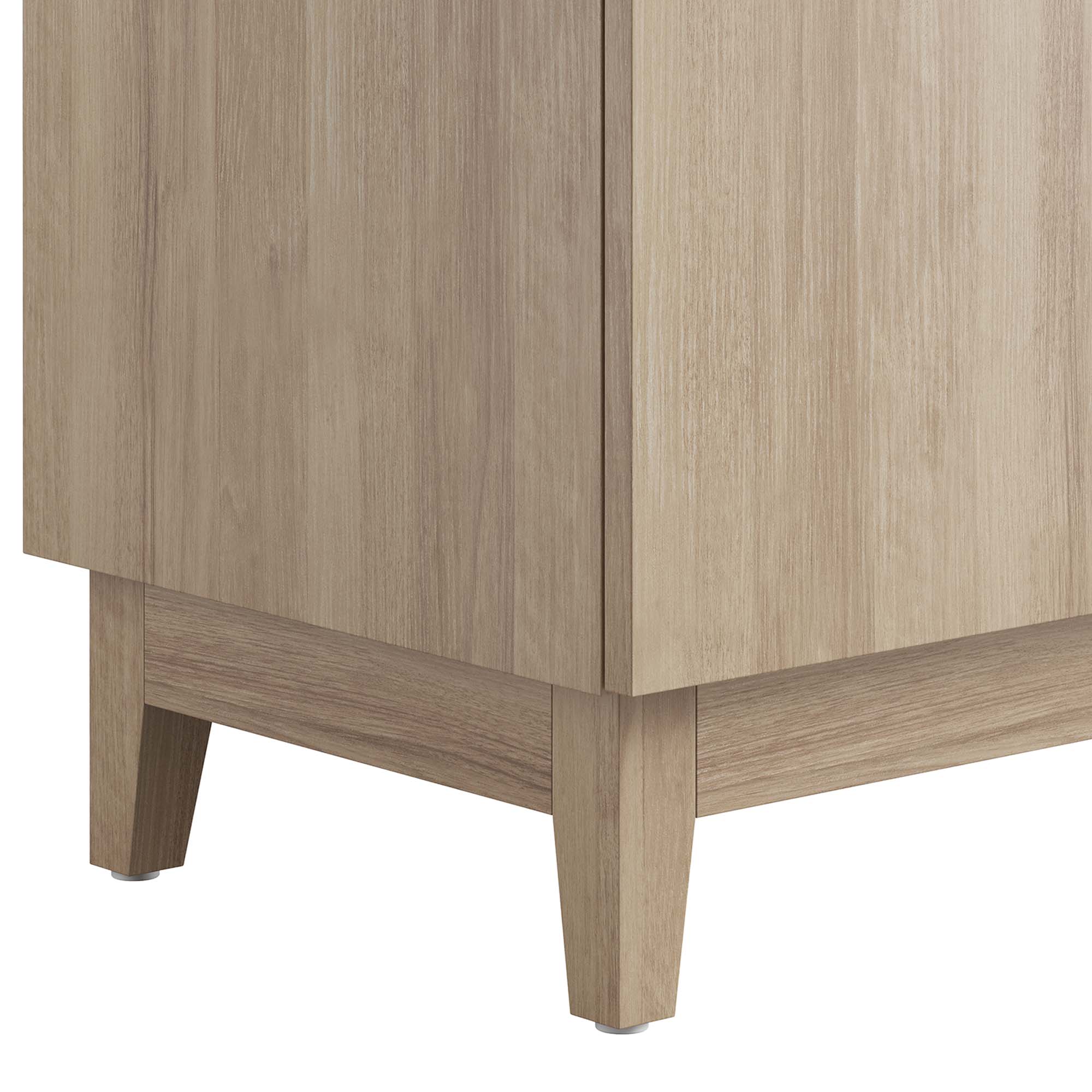 Miles 24" Bathroom Vanity Cabinet (Sink Basin Not Included), Oak