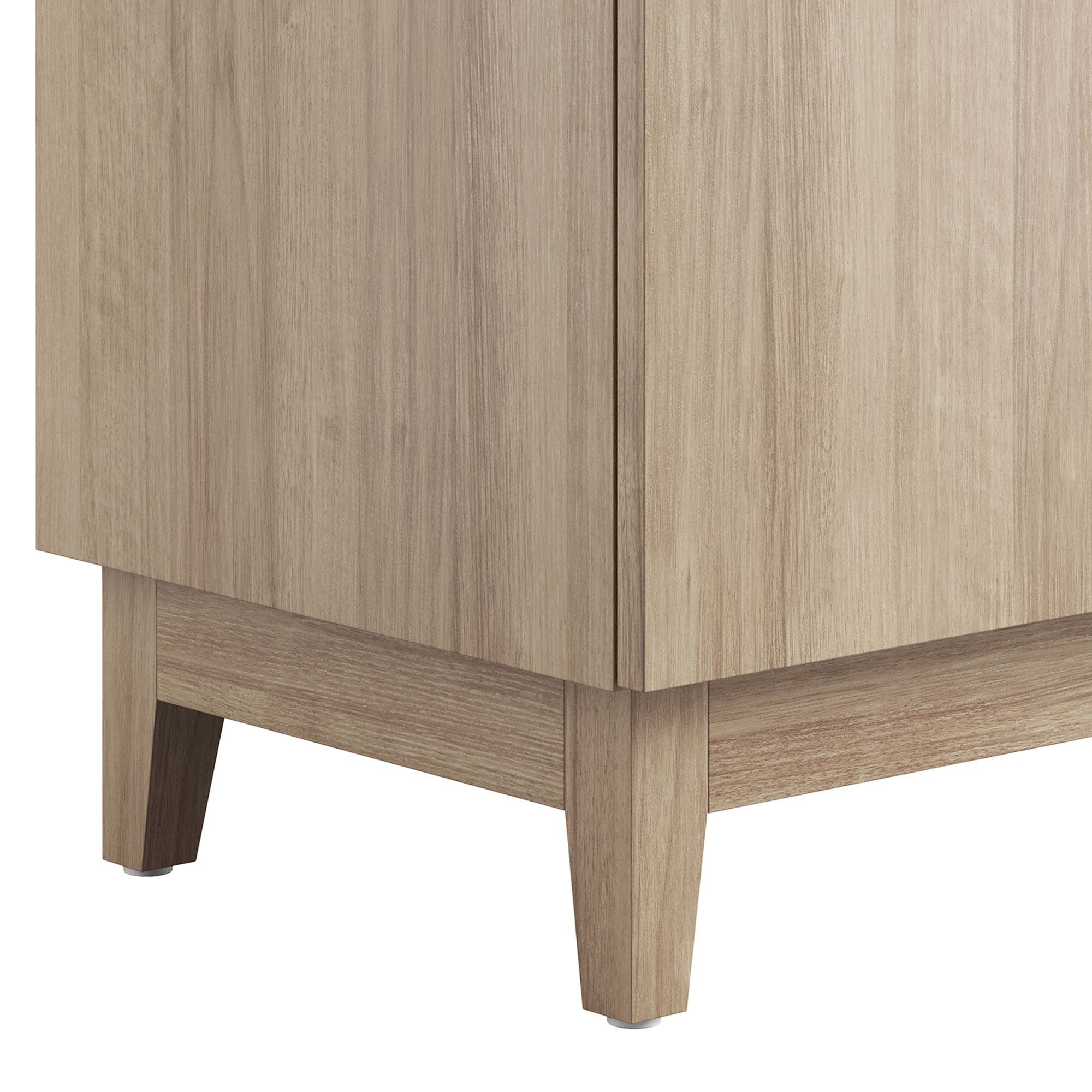 Miles 36" Bathroom Vanity Cabinet (Sink Basin Not Included), Oak