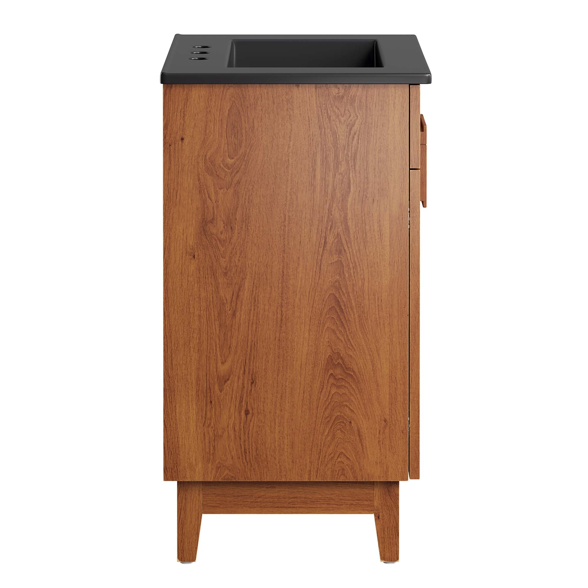 Miles 24" Bathroom Vanity, Black Walnut