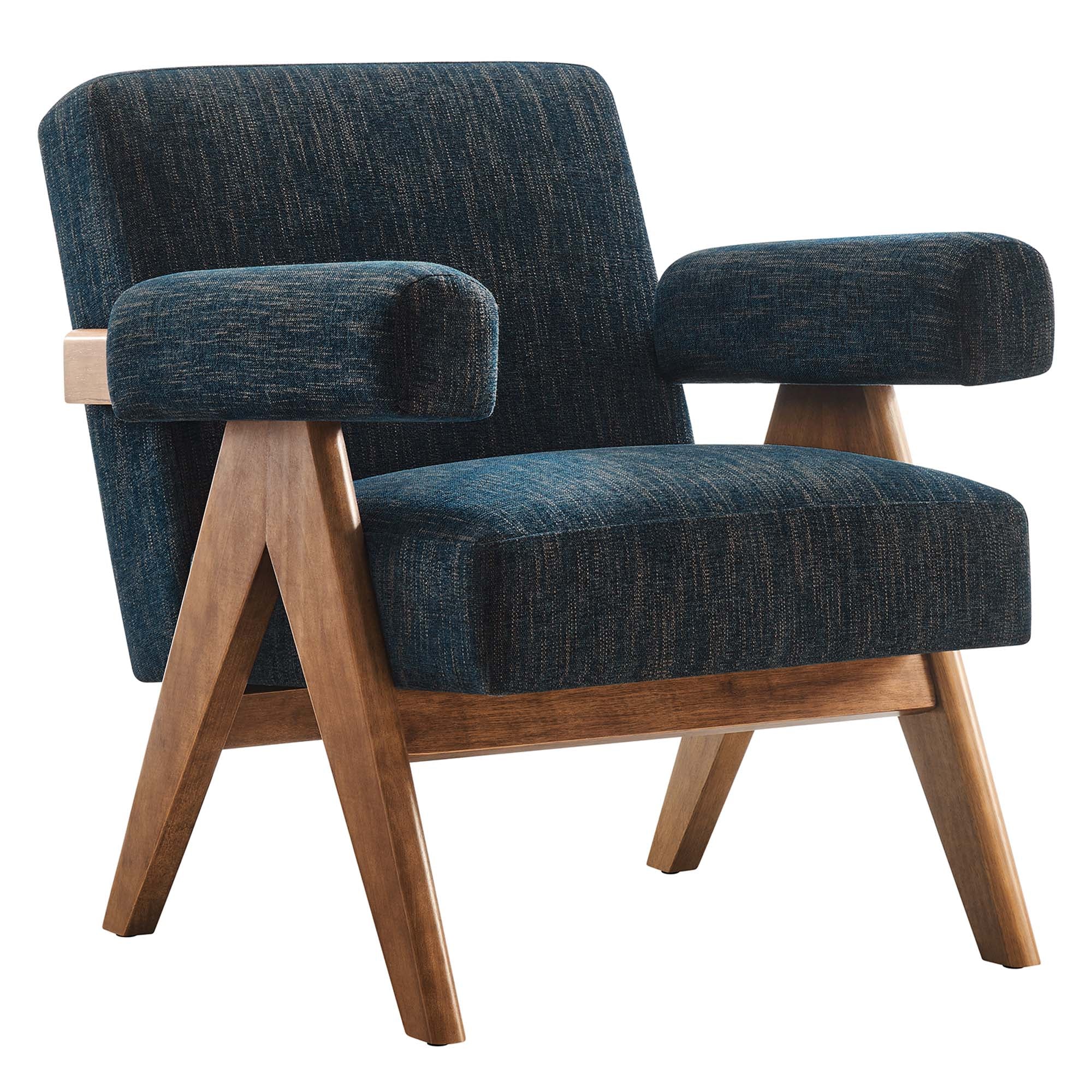 Lyra Fabric Armchair, Azure Fabric