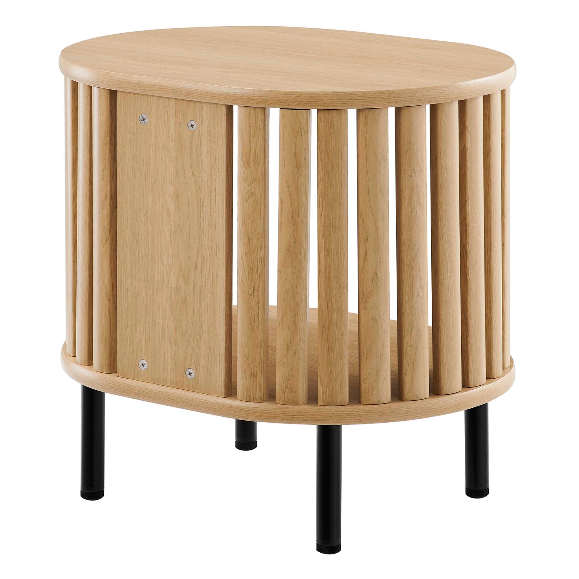 Fortitude Side Table, Oak