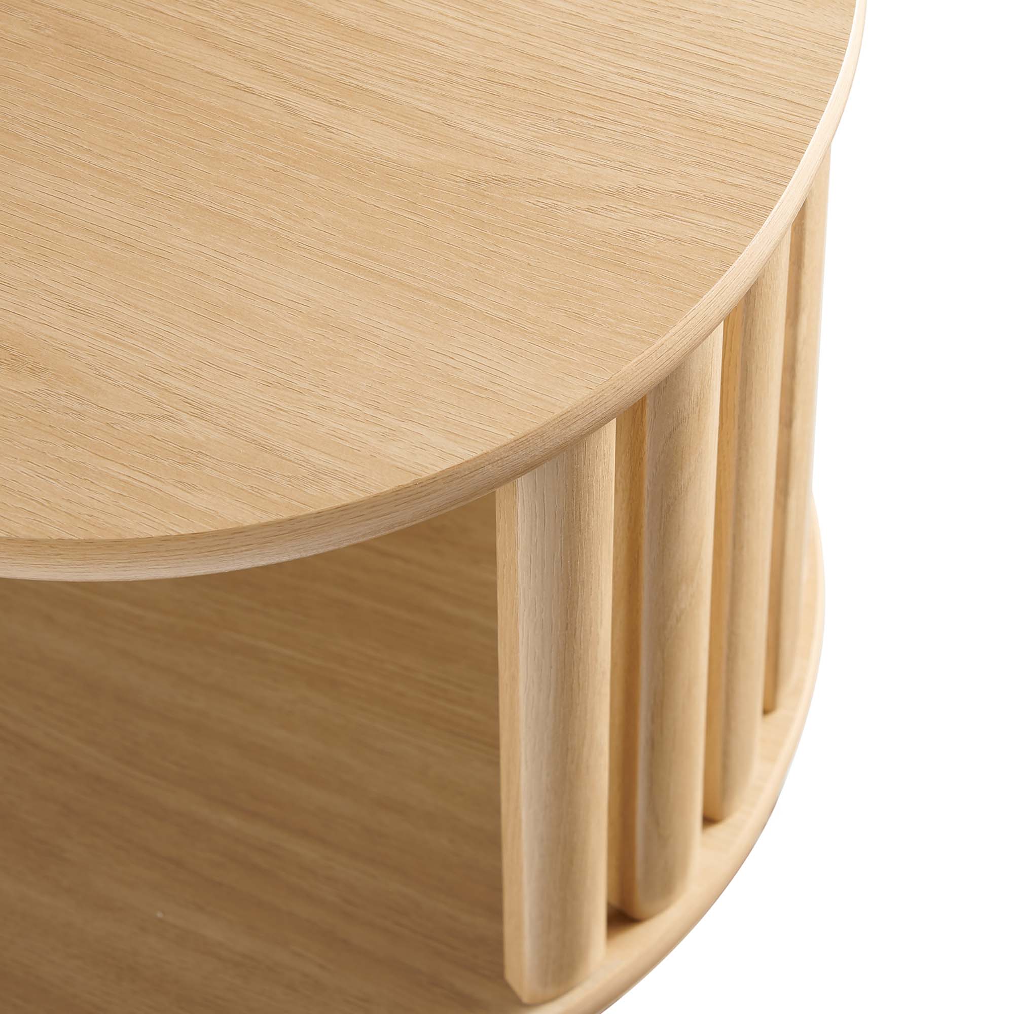 Fortitude Side Table, Oak