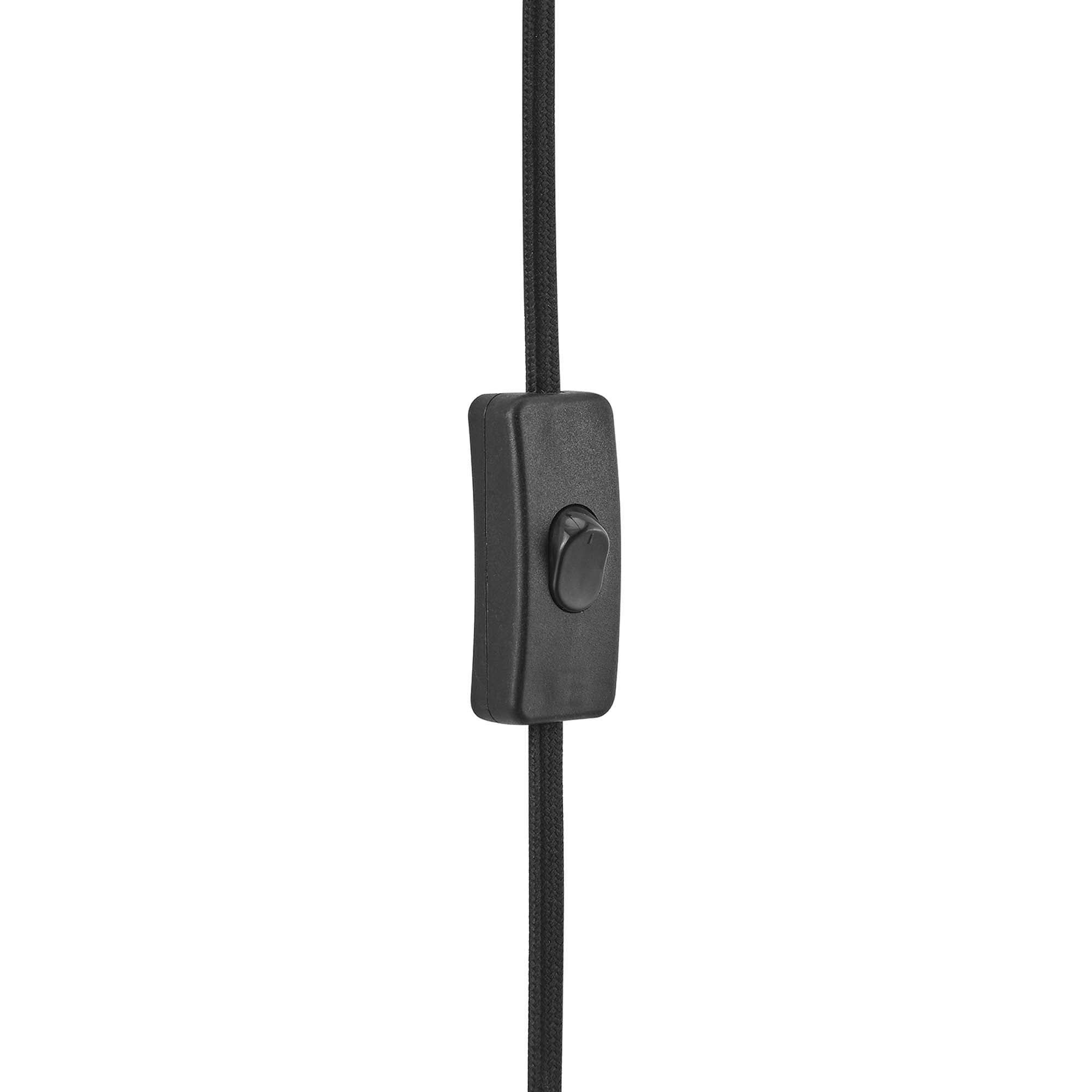 Faye Metal Wall Sconce, Black
