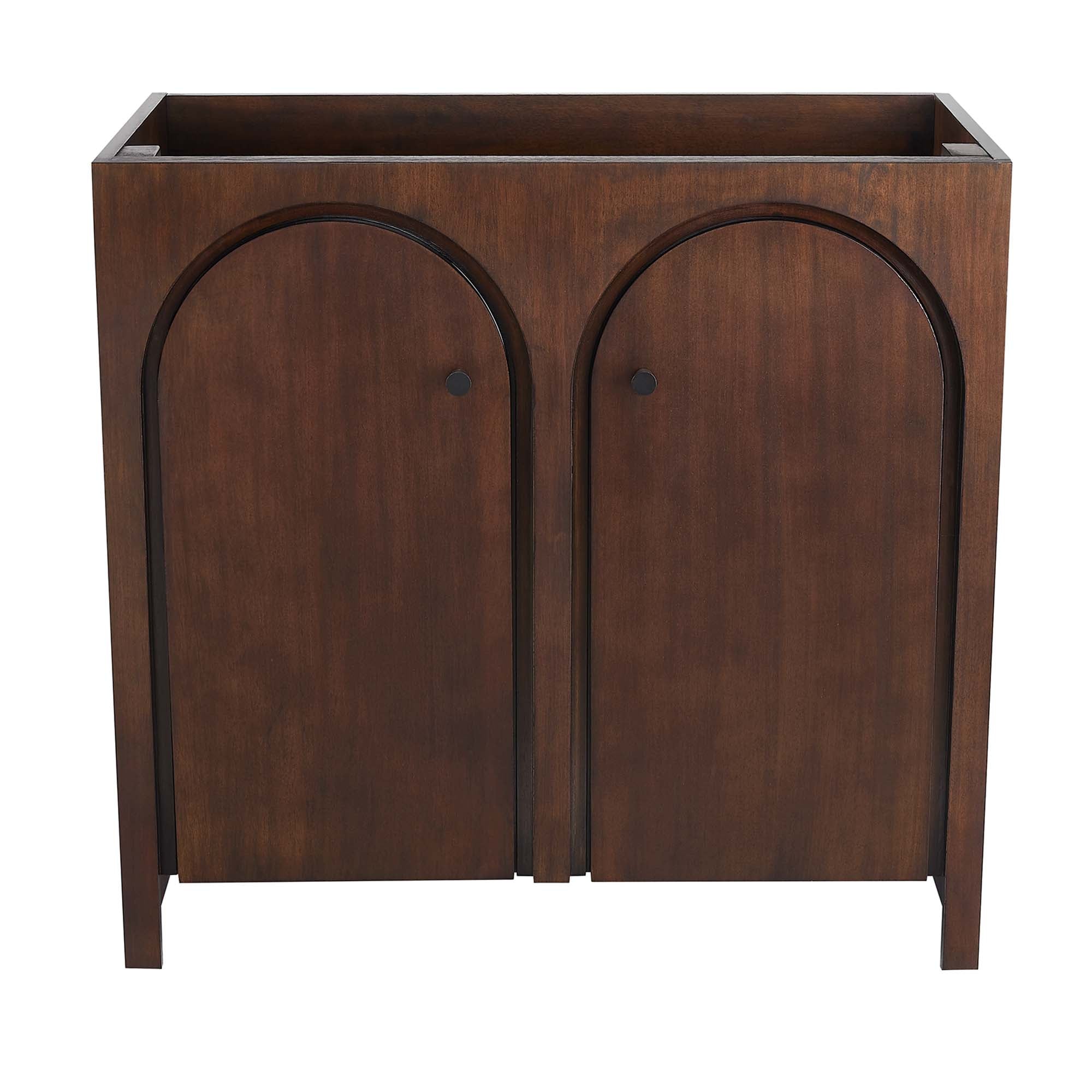 Appia 36" Bathroom Vanity Cabinet (Sink Basin Not Included), Walnut