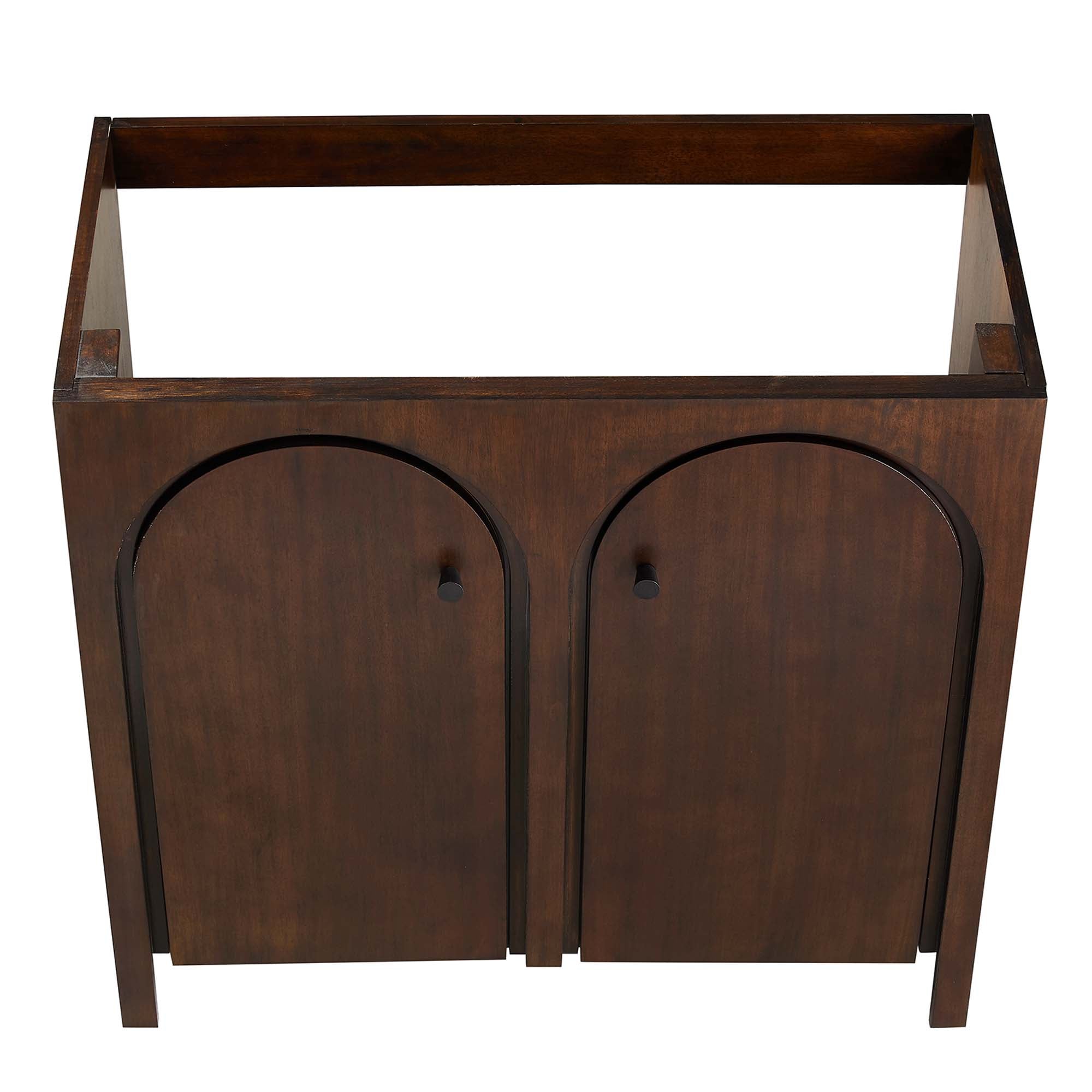 Appia 36" Bathroom Vanity Cabinet (Sink Basin Not Included), Walnut
