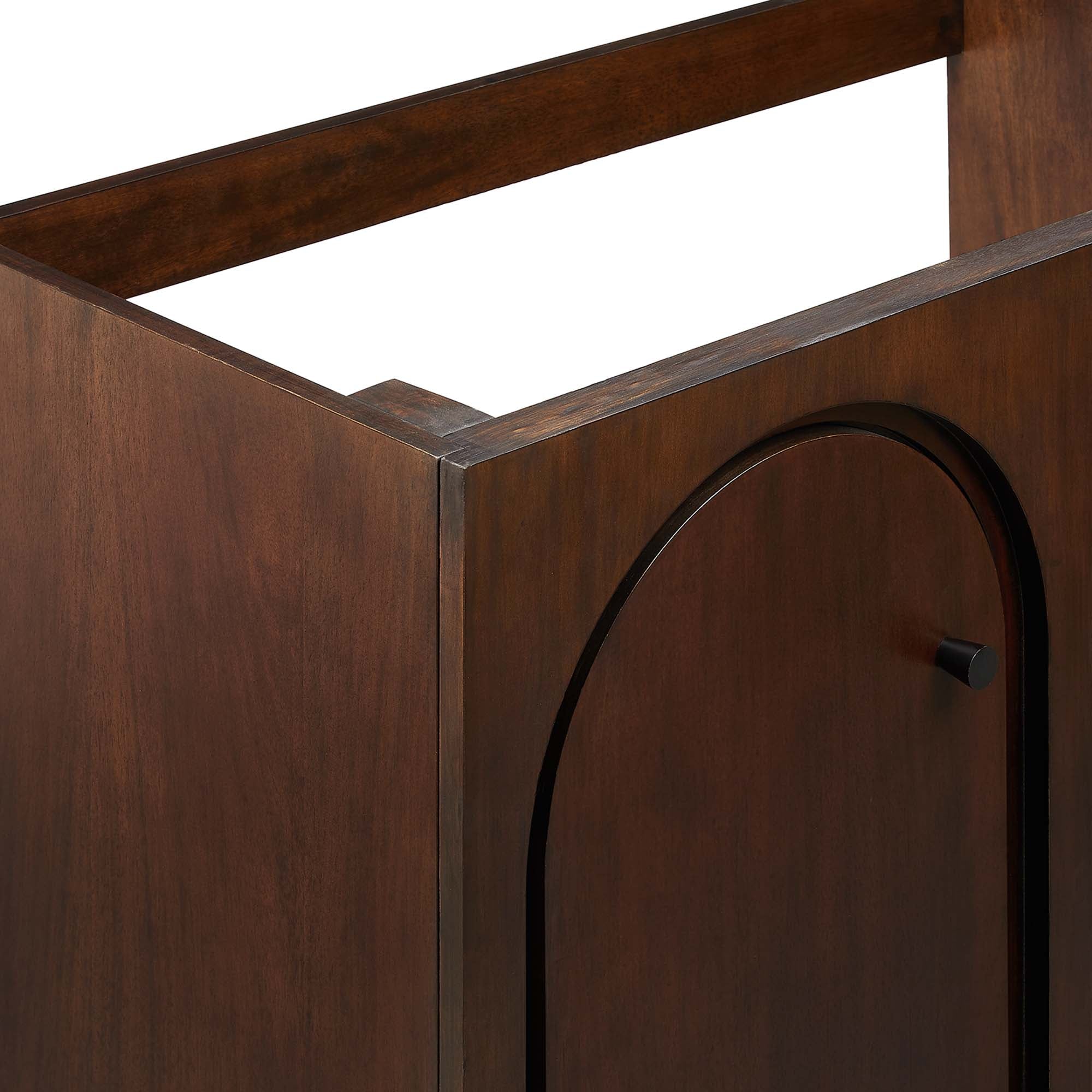 Appia 36" Bathroom Vanity Cabinet (Sink Basin Not Included), Walnut