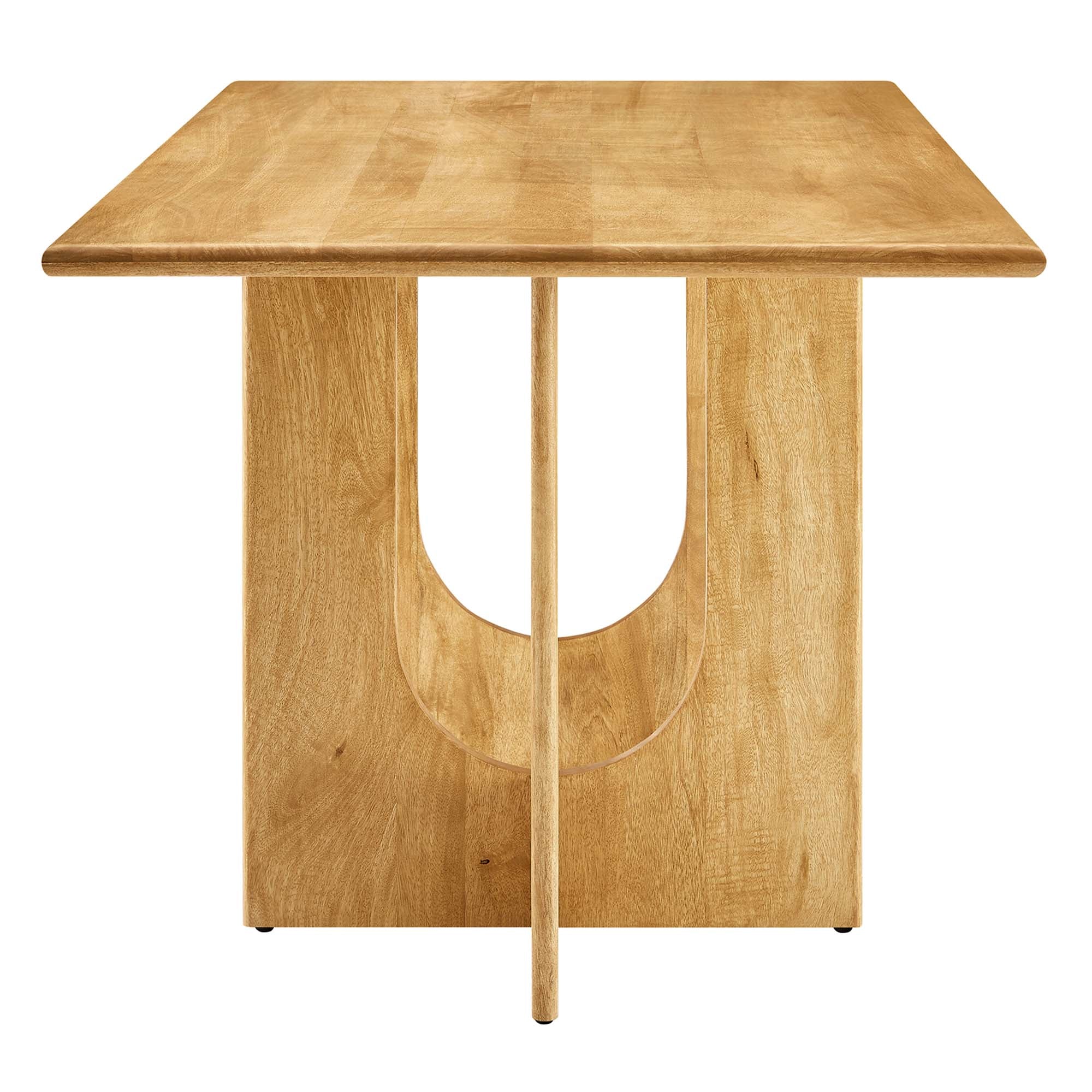 Rivian Rectangular 70" Wood Dining Table, Oak