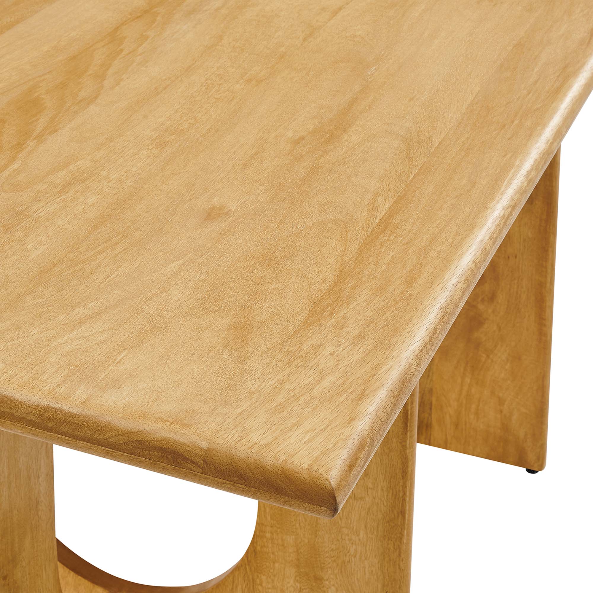 Rivian Rectangular 70" Wood Dining Table, Oak