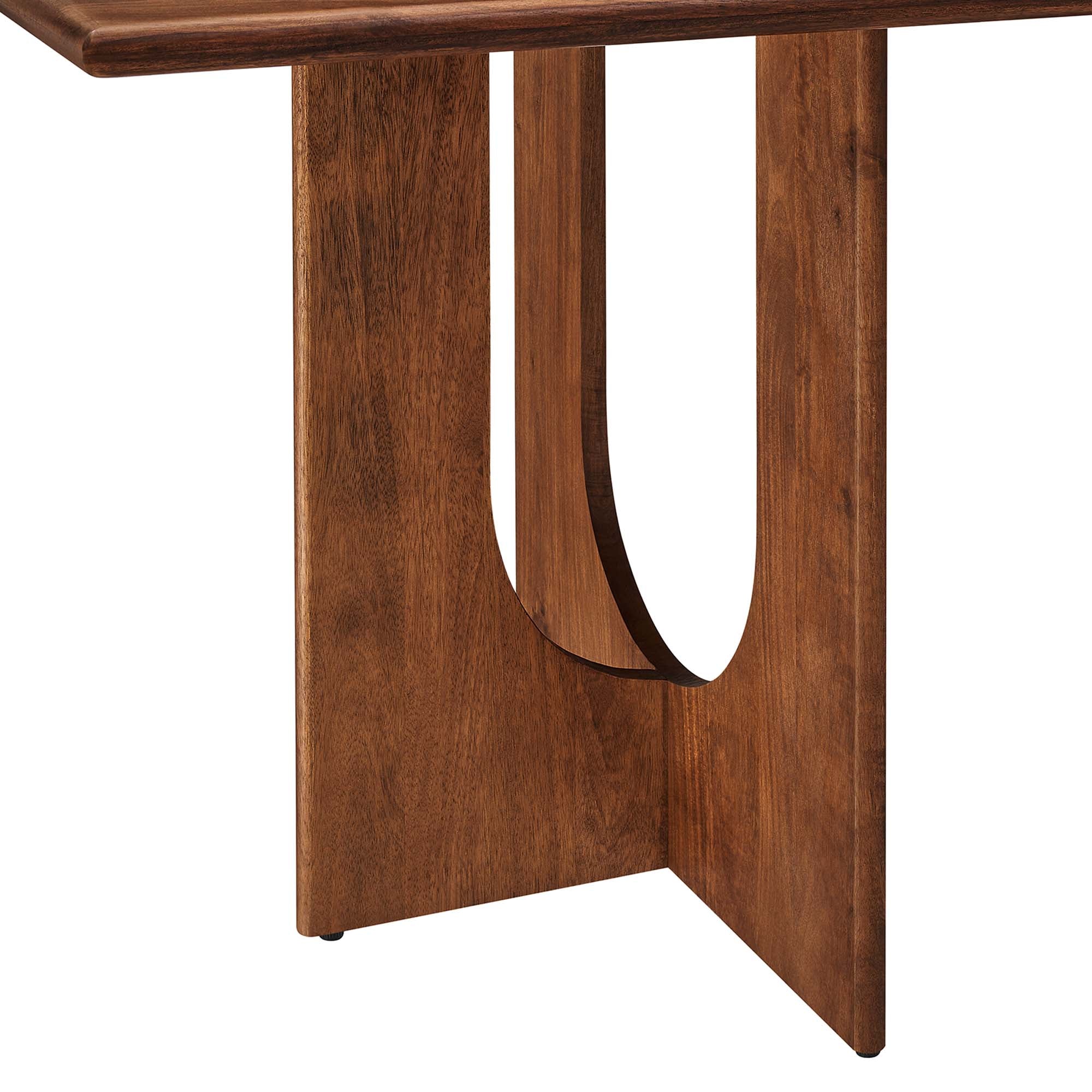 Rivian Rectangular 70" Wood Dining Table, Walnut