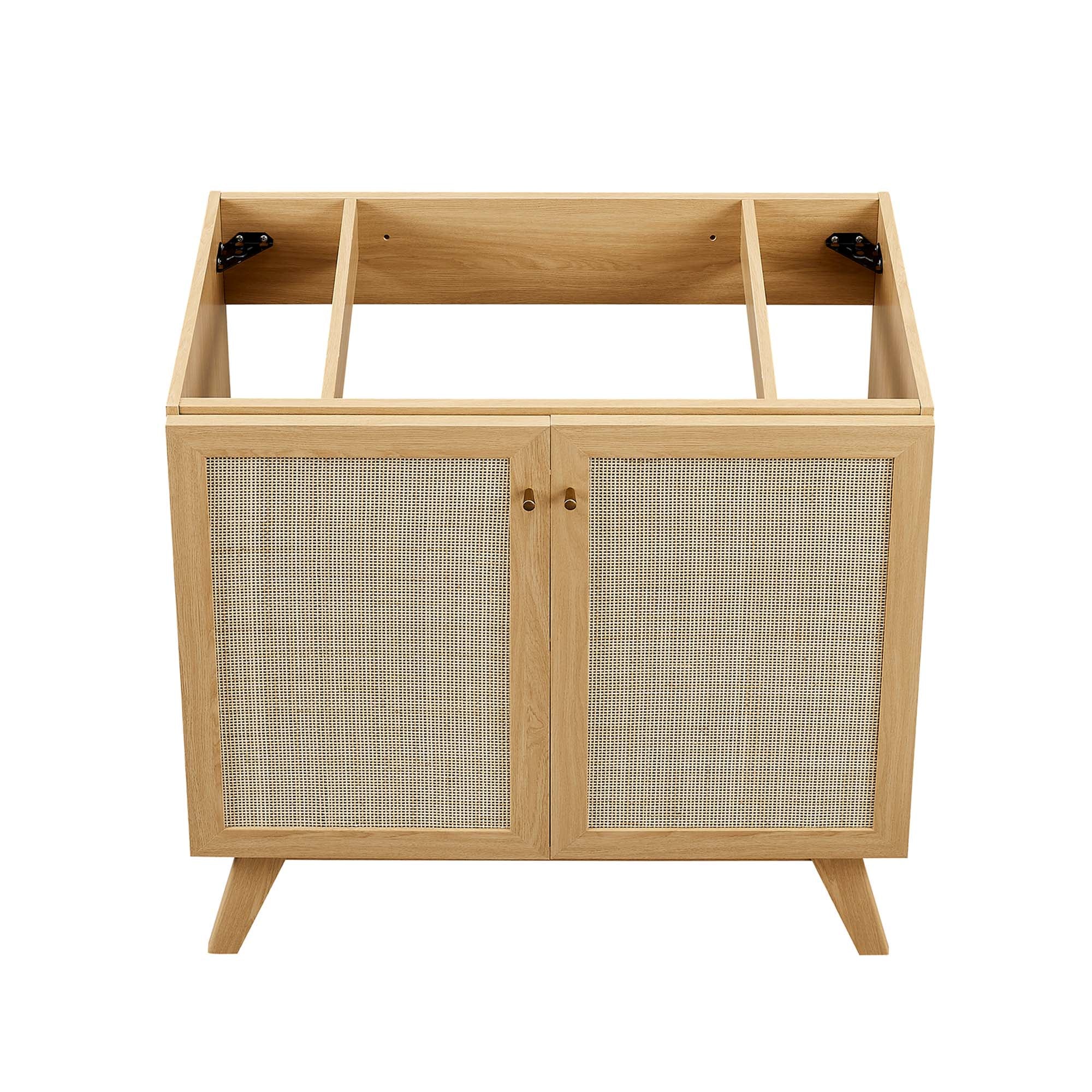 Soma 36" Bathroom Vanity, Oak Black