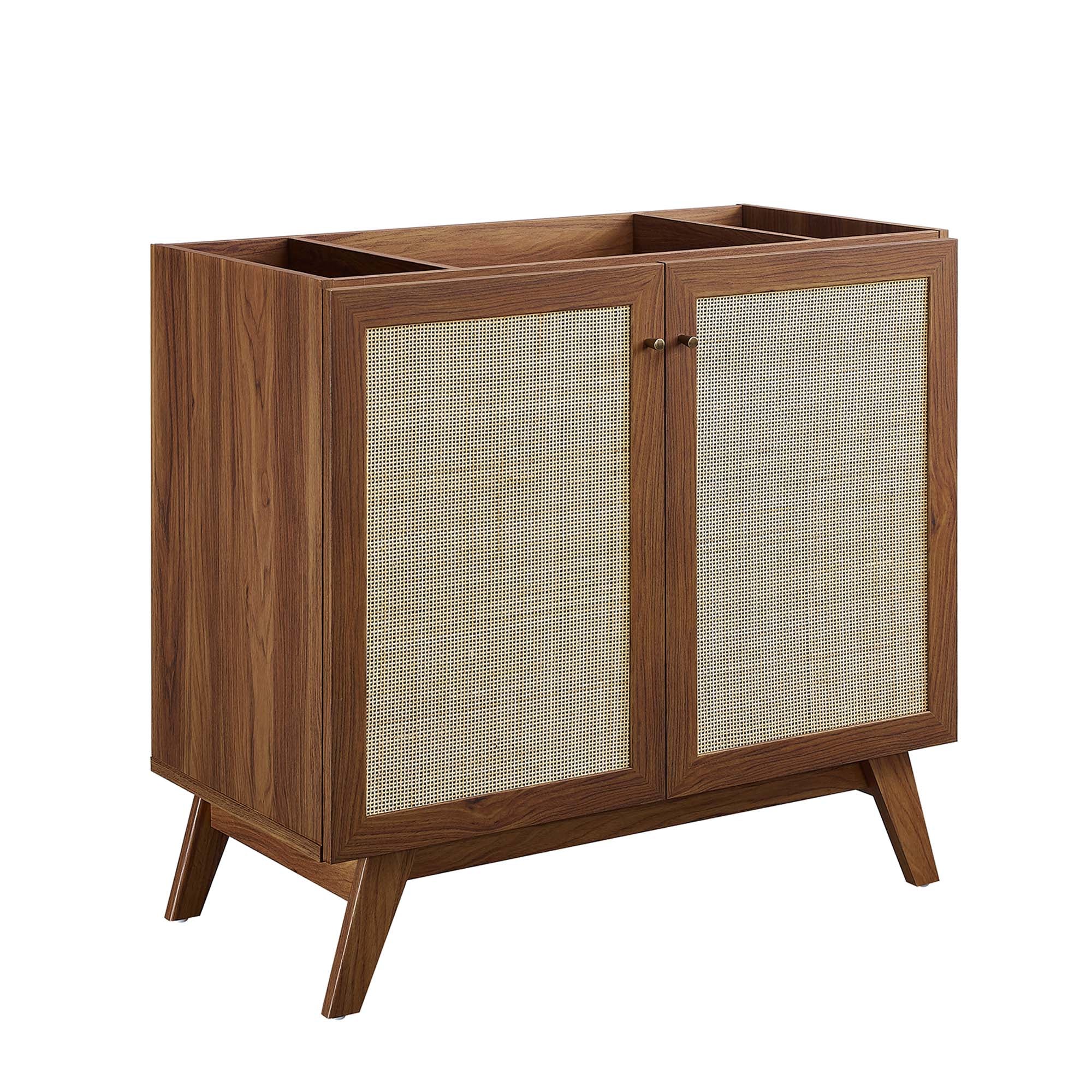 Soma 36" Bathroom Vanity, Walnut Black