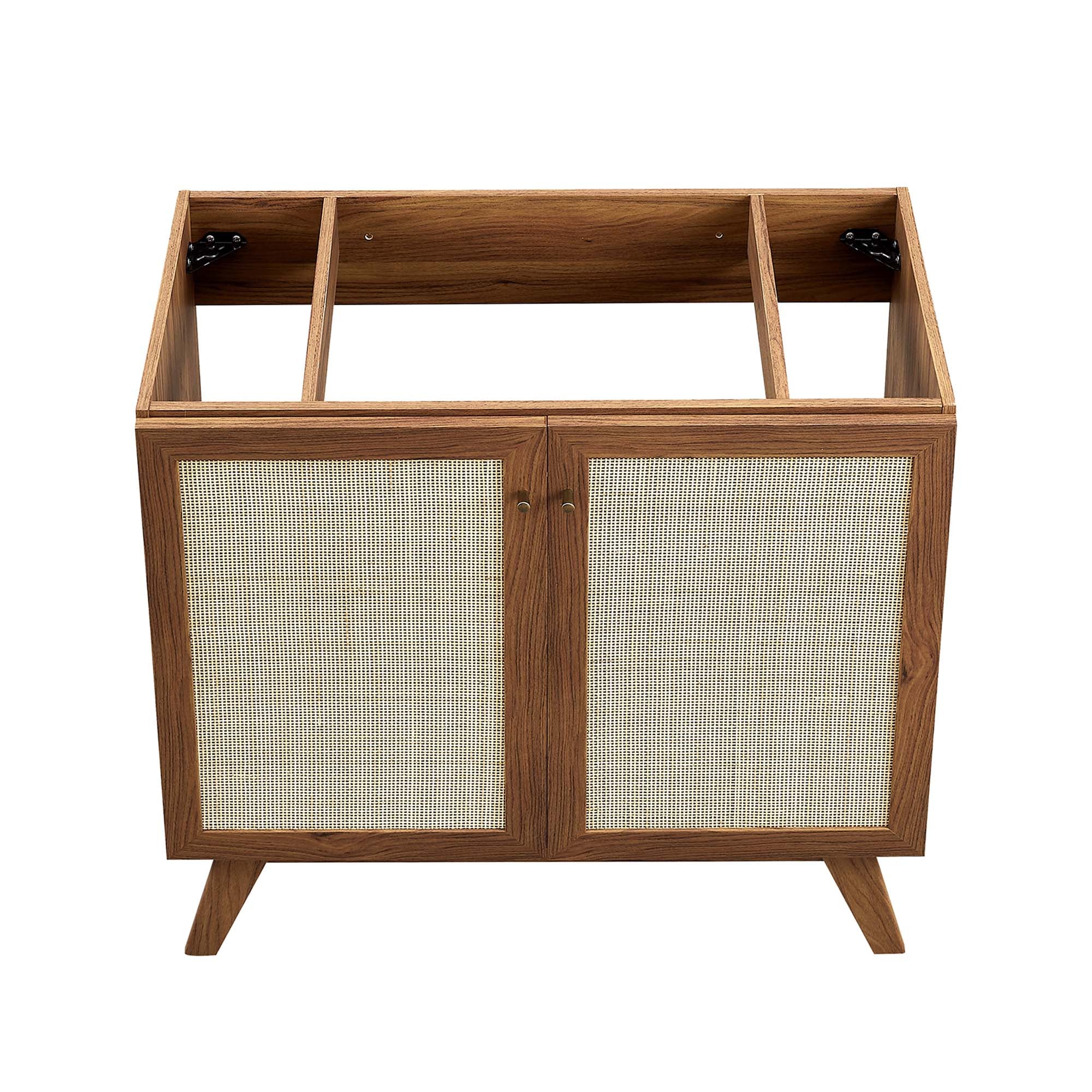 Soma 36" Bathroom Vanity, Walnut Black