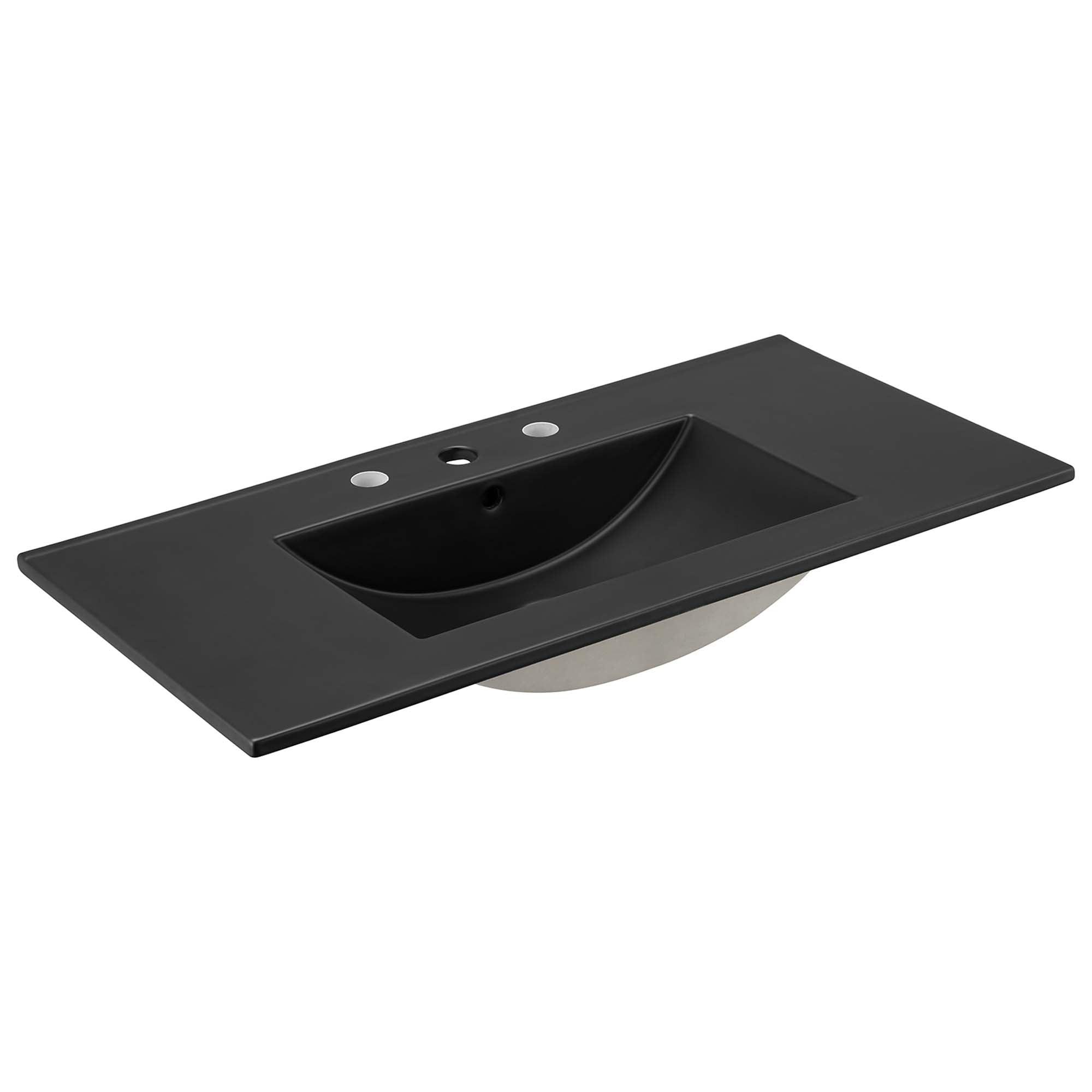 Soma 36" Bathroom Vanity, Walnut Black