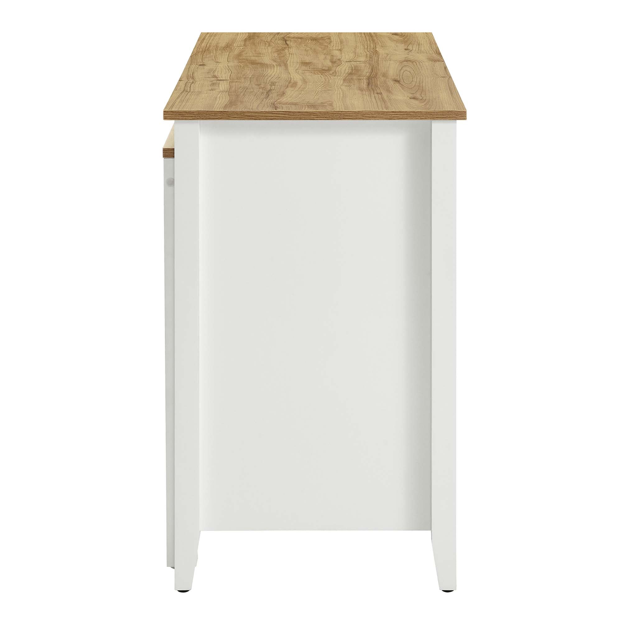 Farmstead Kitchen Island, Oak White