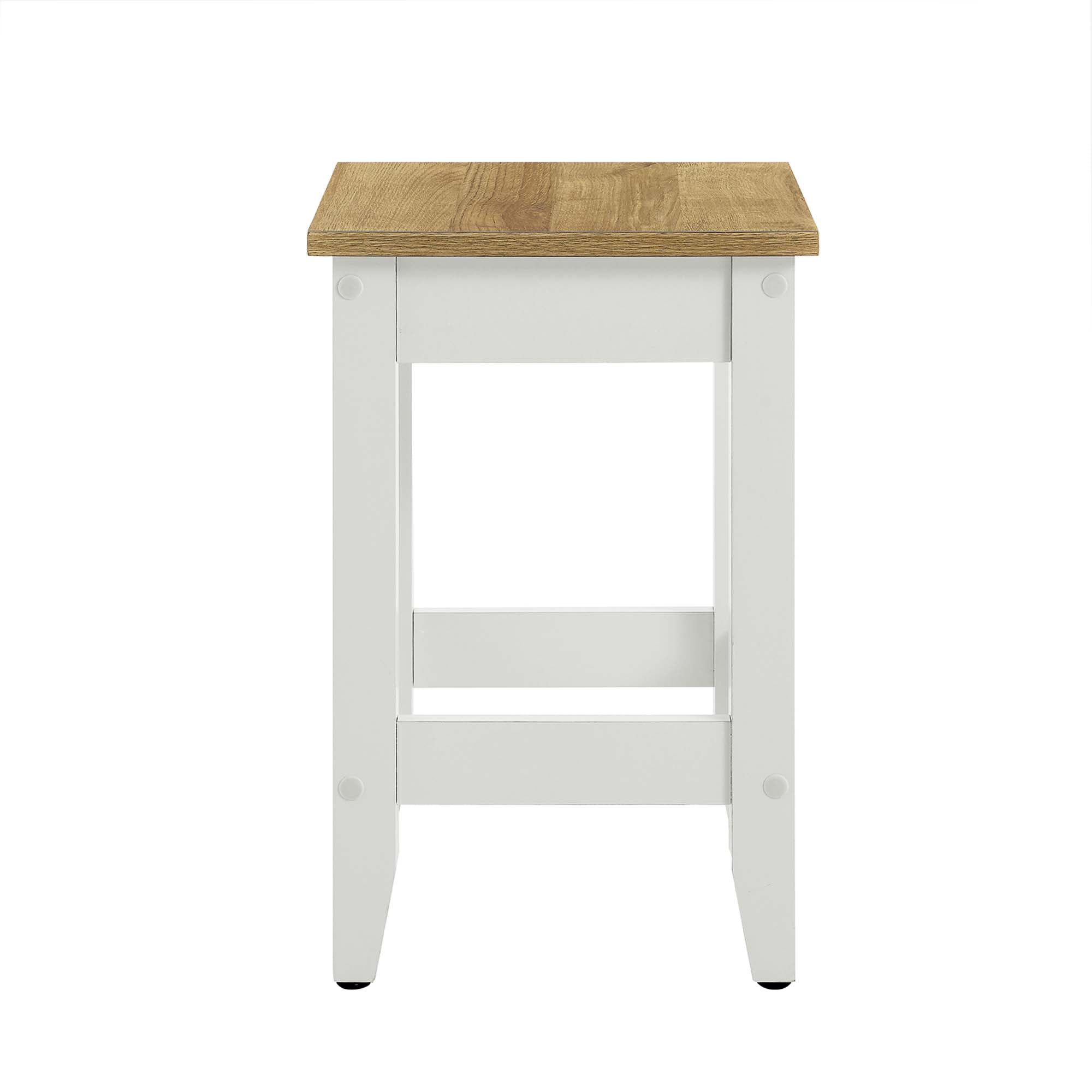 Sunbrook Kitchen Stool, Oak White