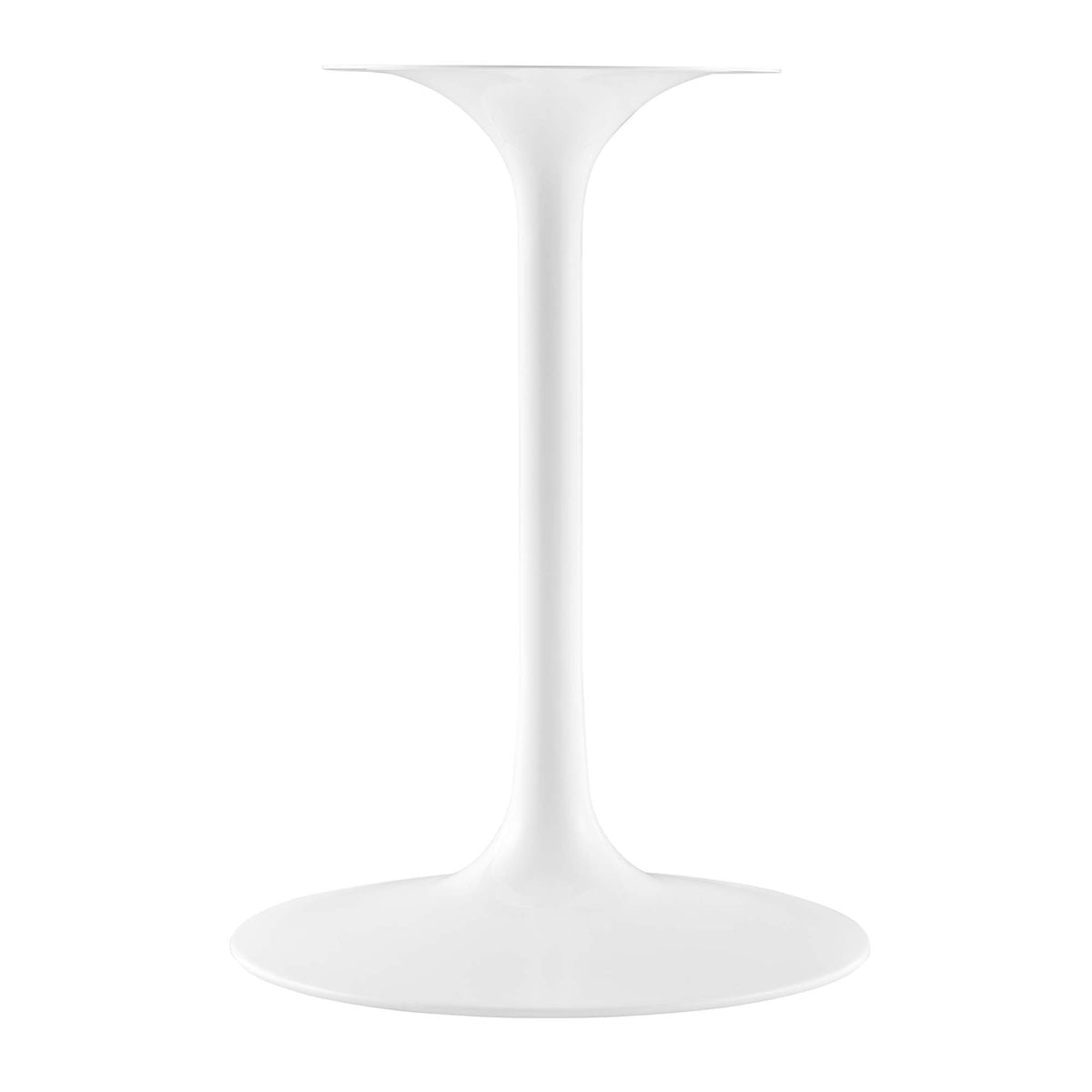 Lippa 36" Round Faux Travertine Dining Table, White Travertine