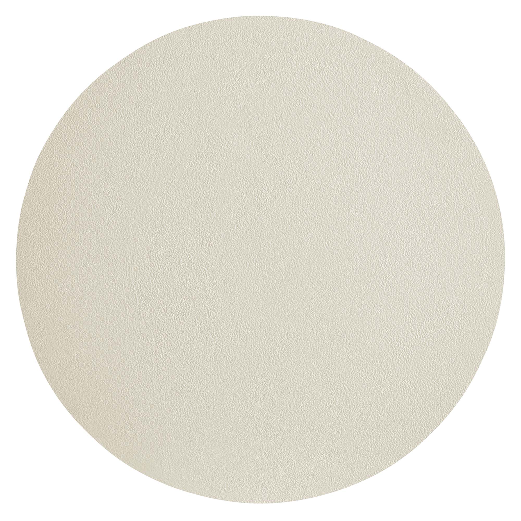 Caspian Round Concrete Side Table, White