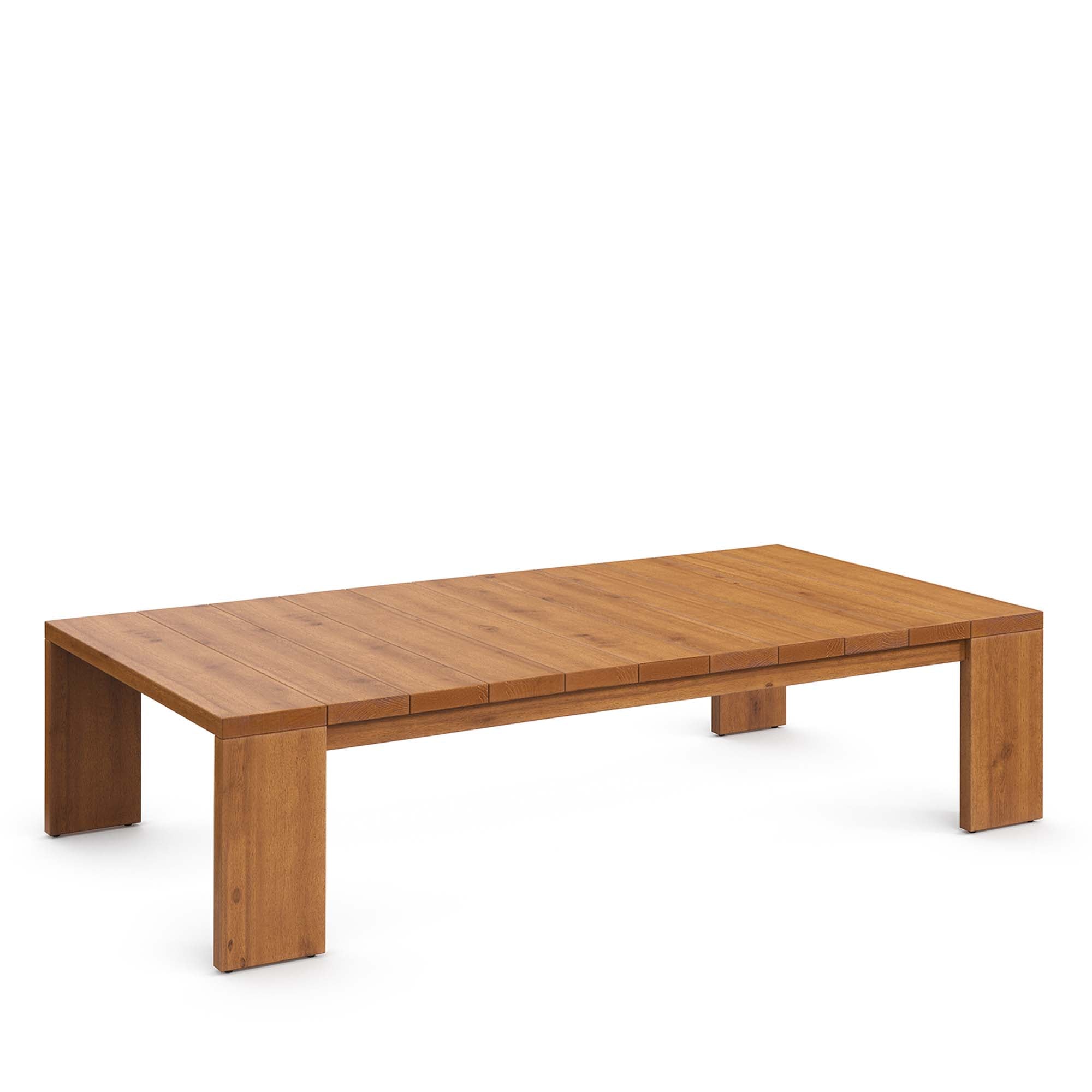 Tahoe Outdoor Patio Acacia Wood Coffee Table, Natural