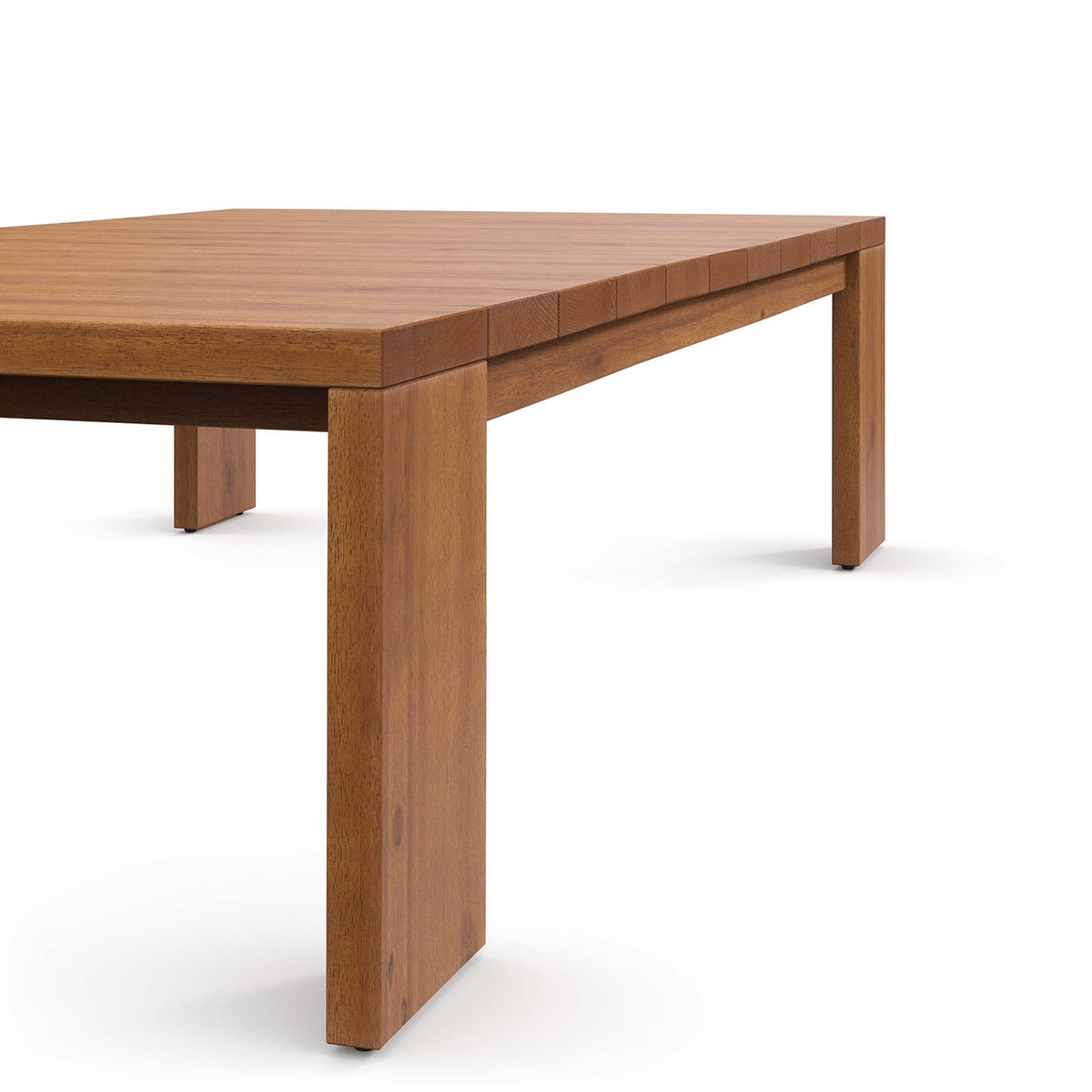 Tahoe Outdoor Patio Acacia Wood Coffee Table, Natural