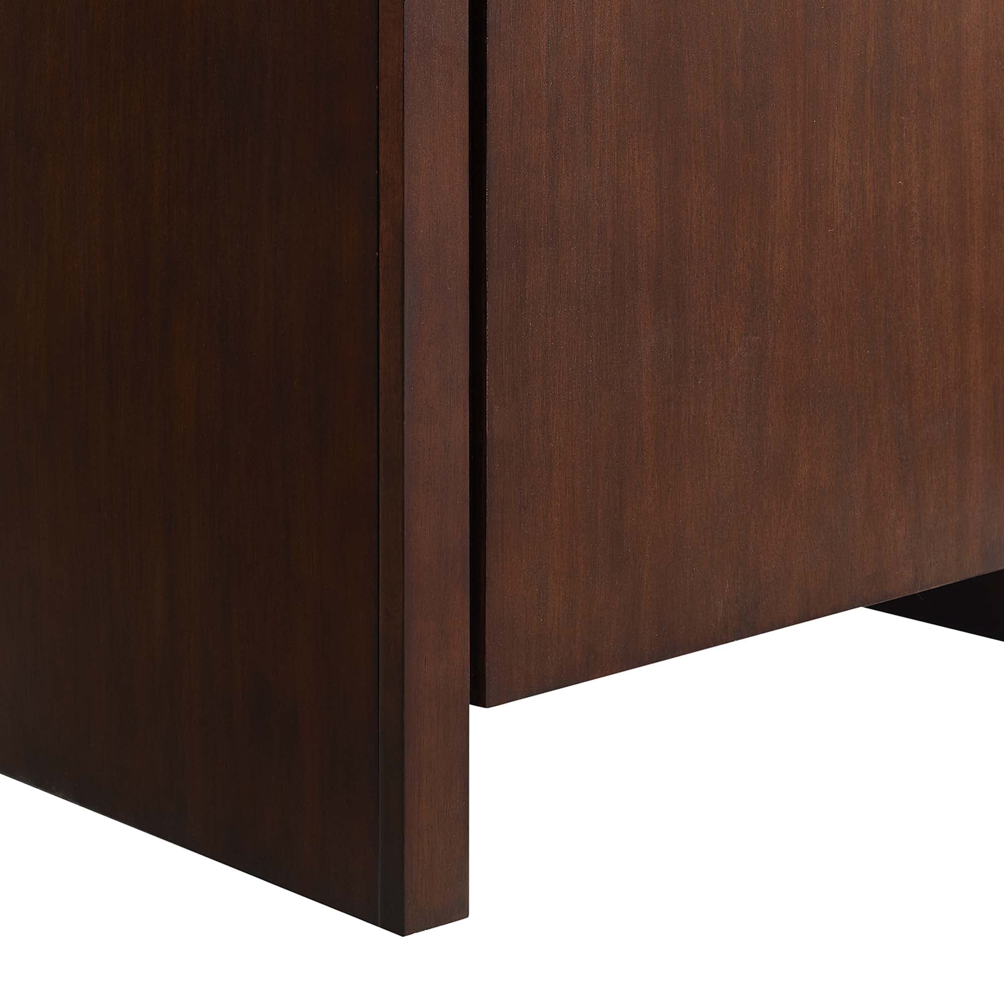 Appia 24" Bathroom Vanity, Walnut White