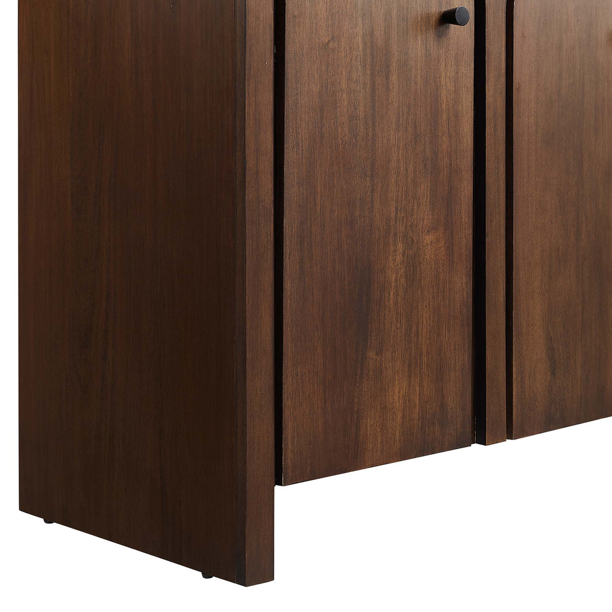 Appia 48" Double Sink Bathroom Vanity, Walnut Black